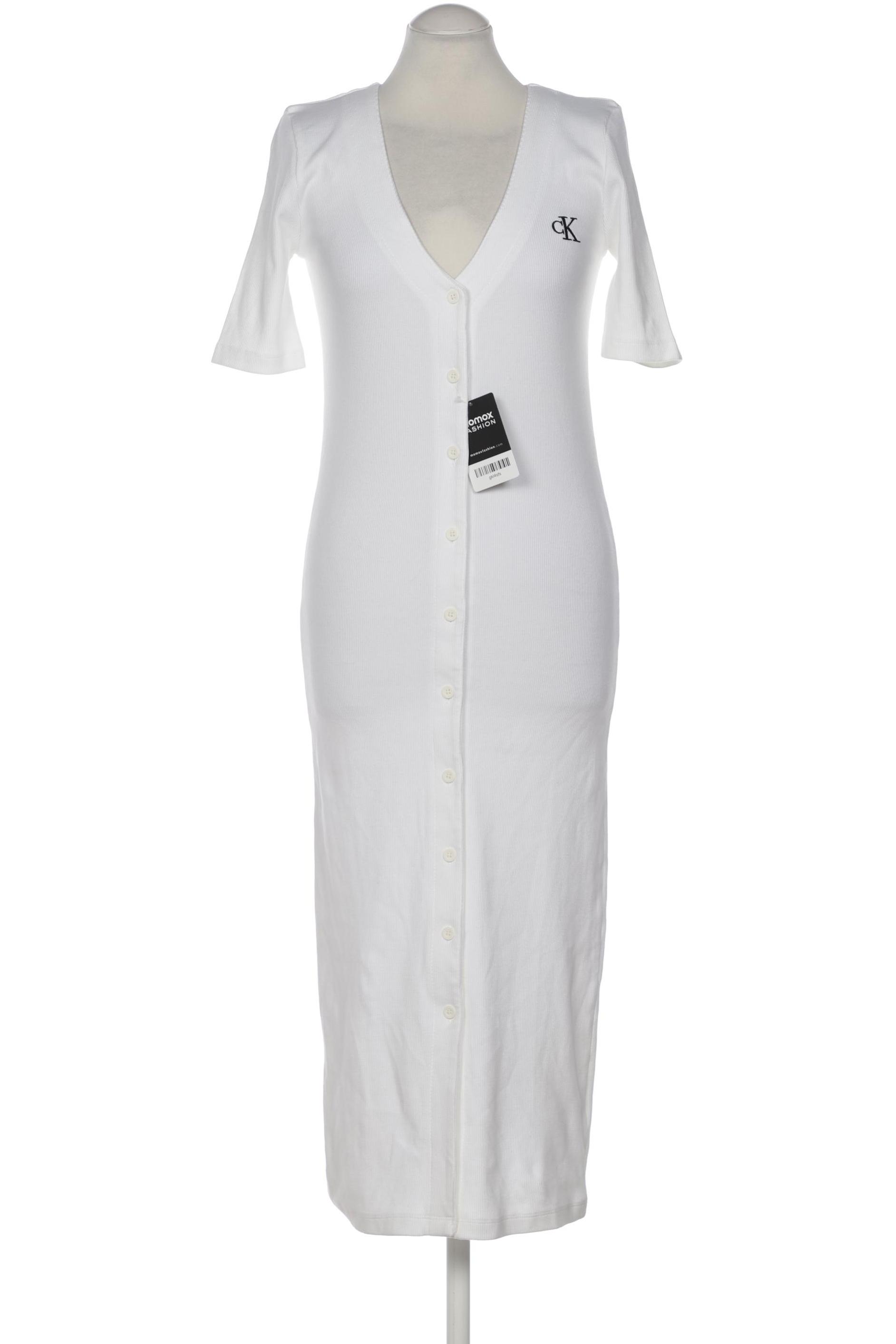

Calvin Klein Jeans Damen Kleid, weiß, Gr. 38