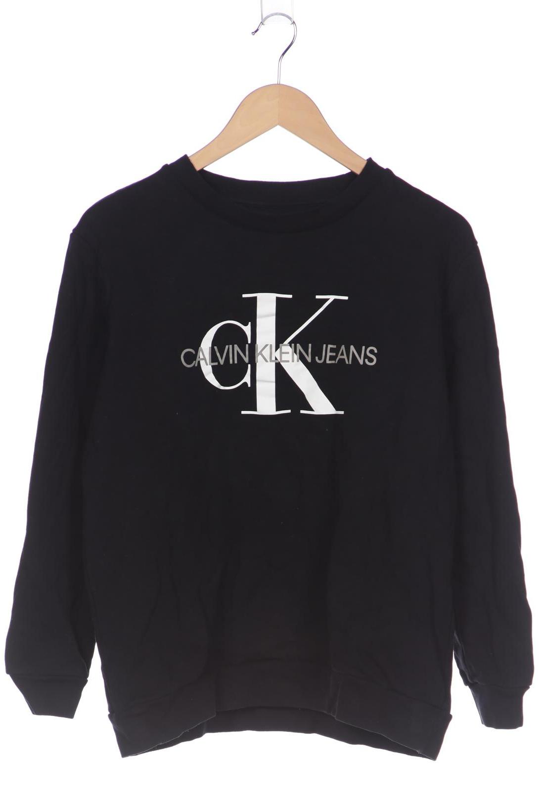 

Calvin Klein Jeans Damen Sweatshirt, schwarz, Gr. 38