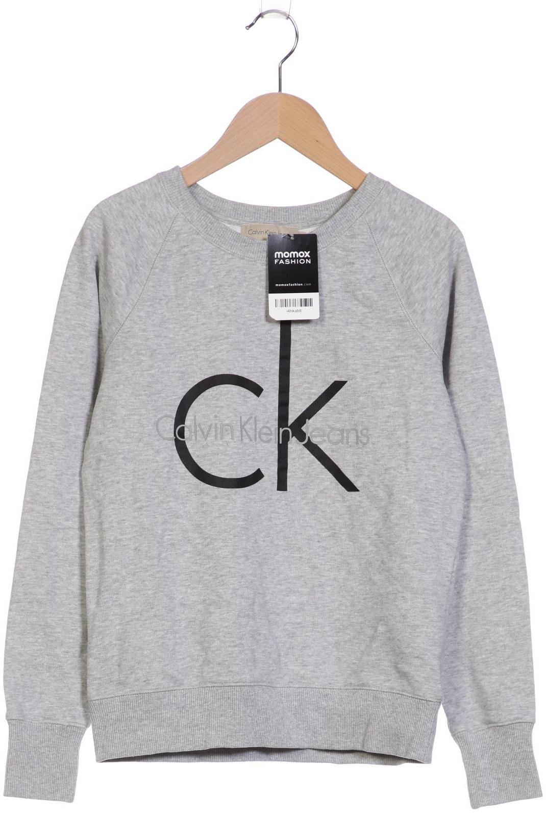 

Calvin Klein Jeans Damen Sweatshirt, grau, Gr. 34