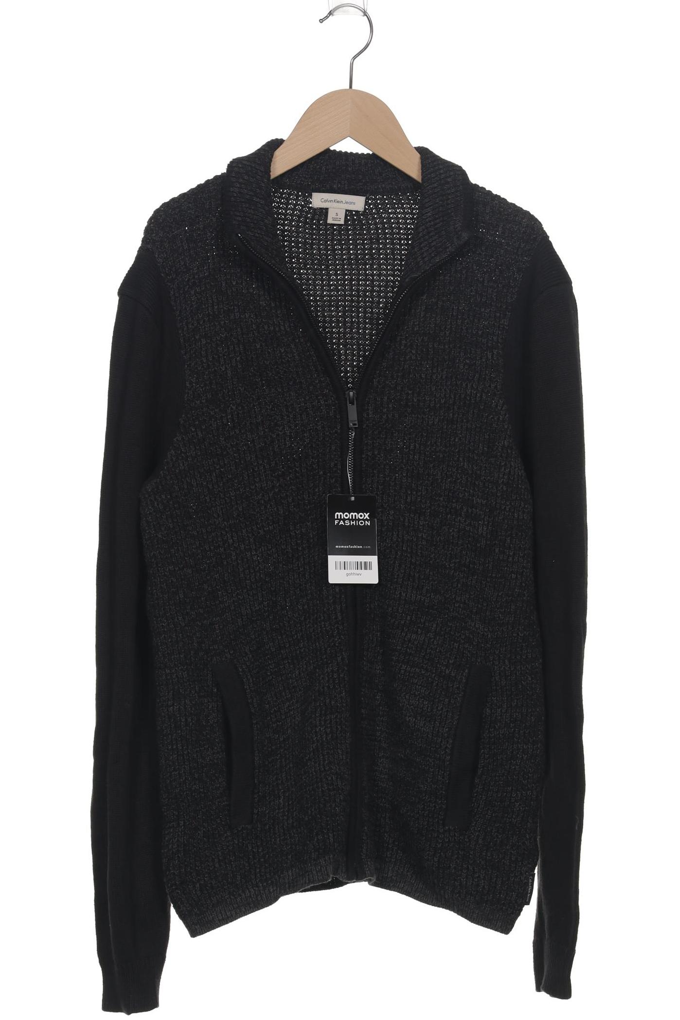 

Calvin Klein Jeans Herren Strickjacke, schwarz, Gr. 46