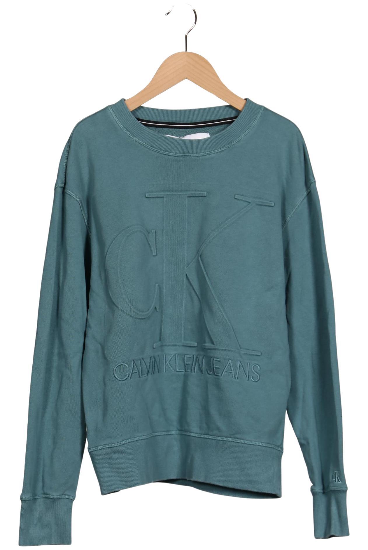 

Calvin Klein Jeans Herren Sweatshirt, türkis, Gr. 44
