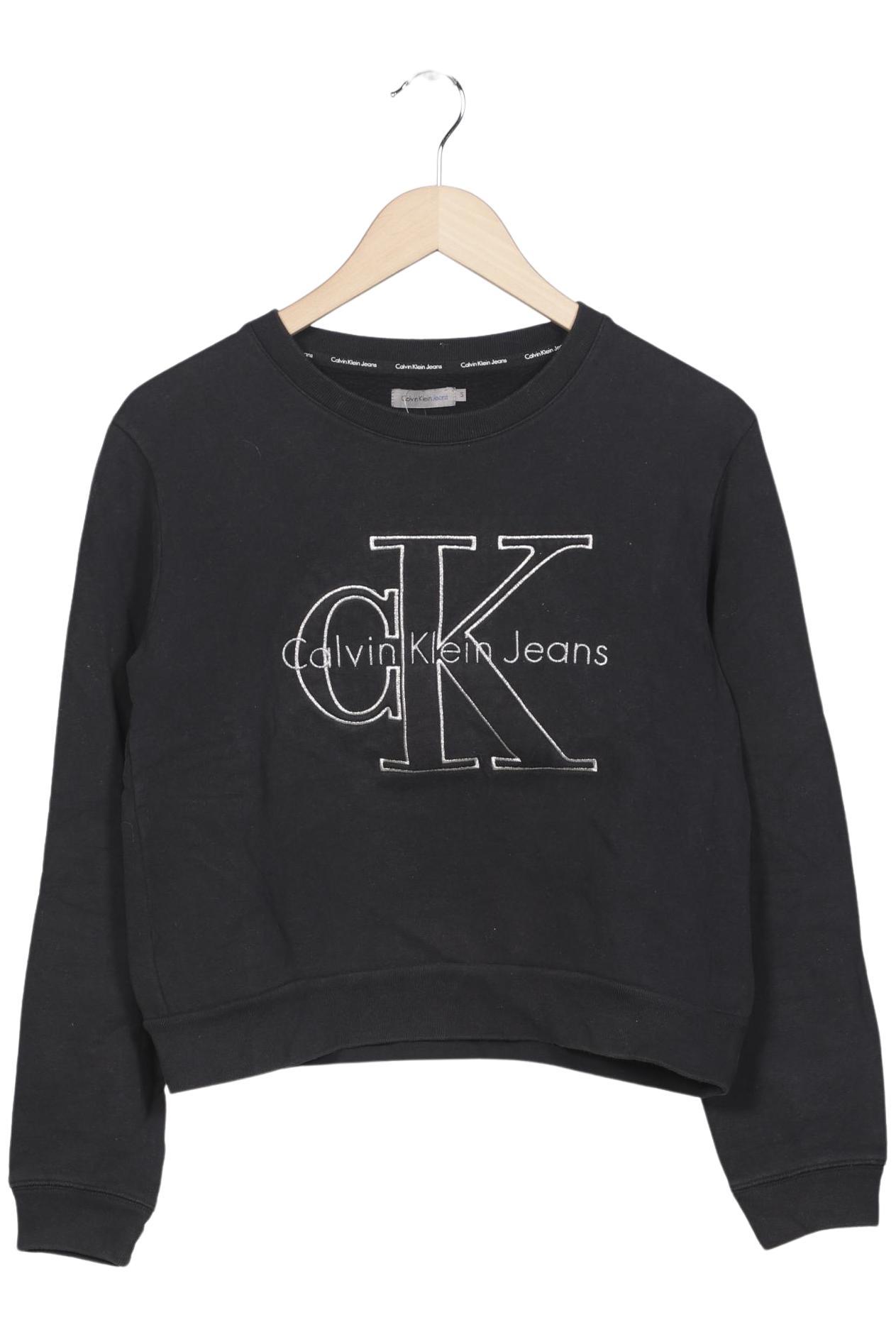 

Calvin Klein Jeans Damen Sweatshirt, schwarz, Gr. 36
