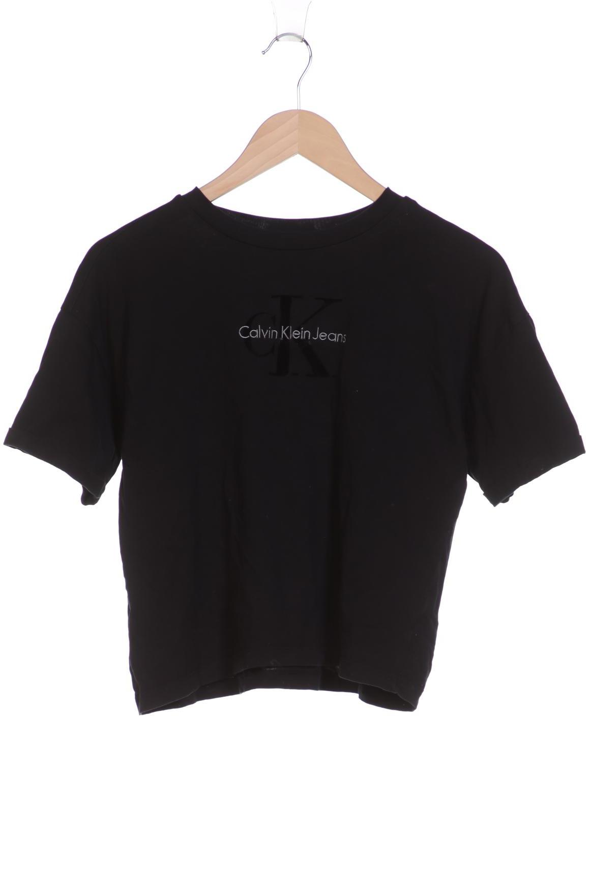 

Calvin Klein Jeans Damen T-Shirt, schwarz, Gr. 38