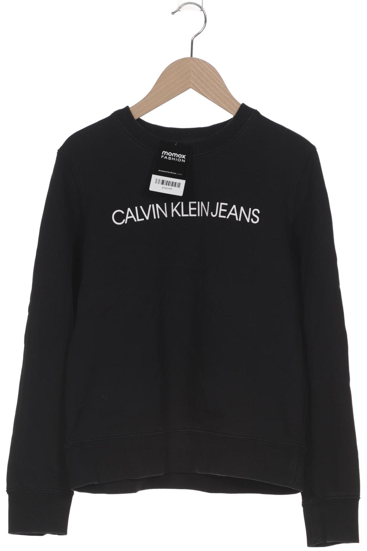 

Calvin Klein Jeans Damen Sweatshirt, schwarz, Gr. 36