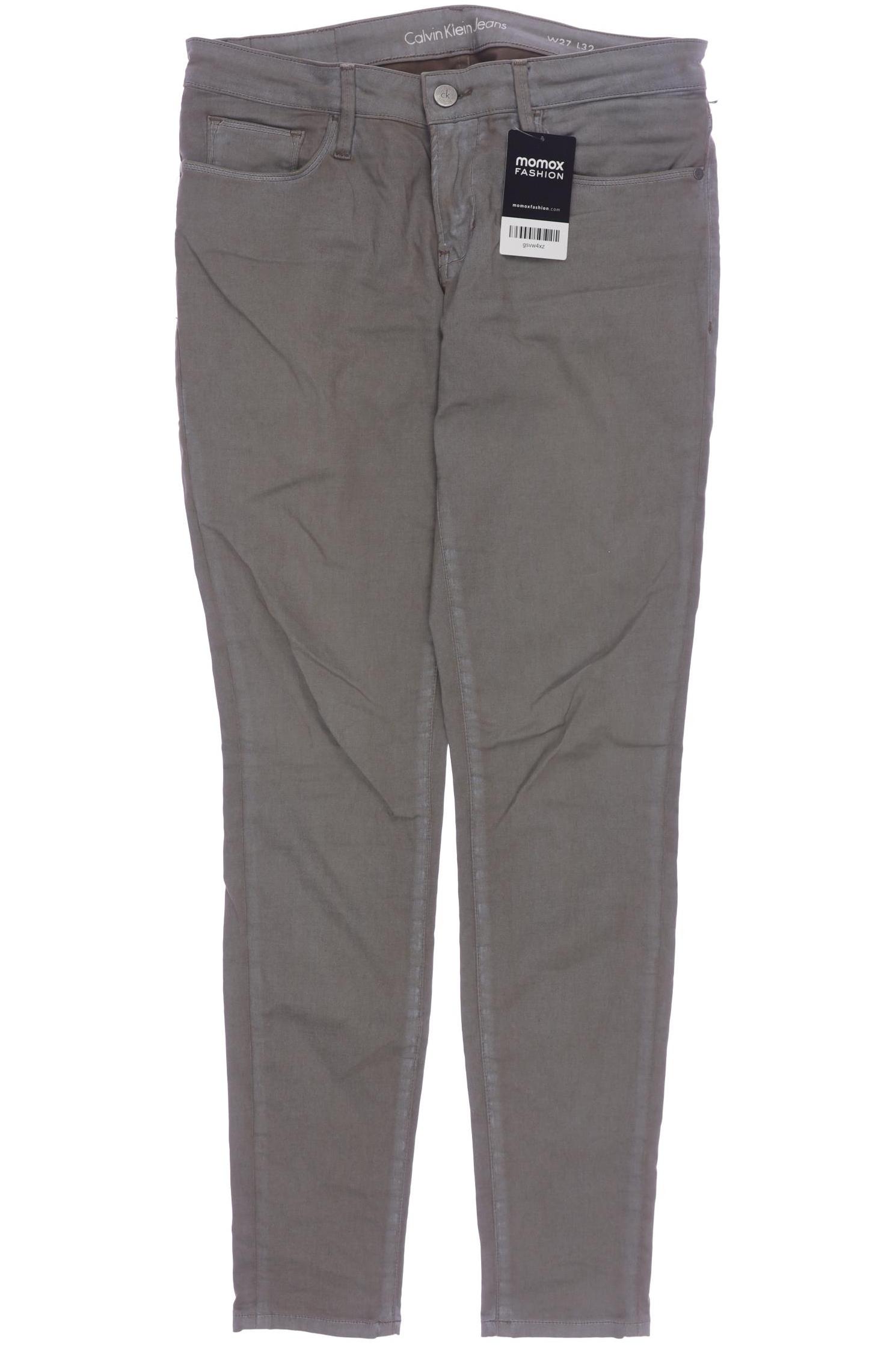 

Calvin Klein Jeans Damen Stoffhose, grau, Gr. 27