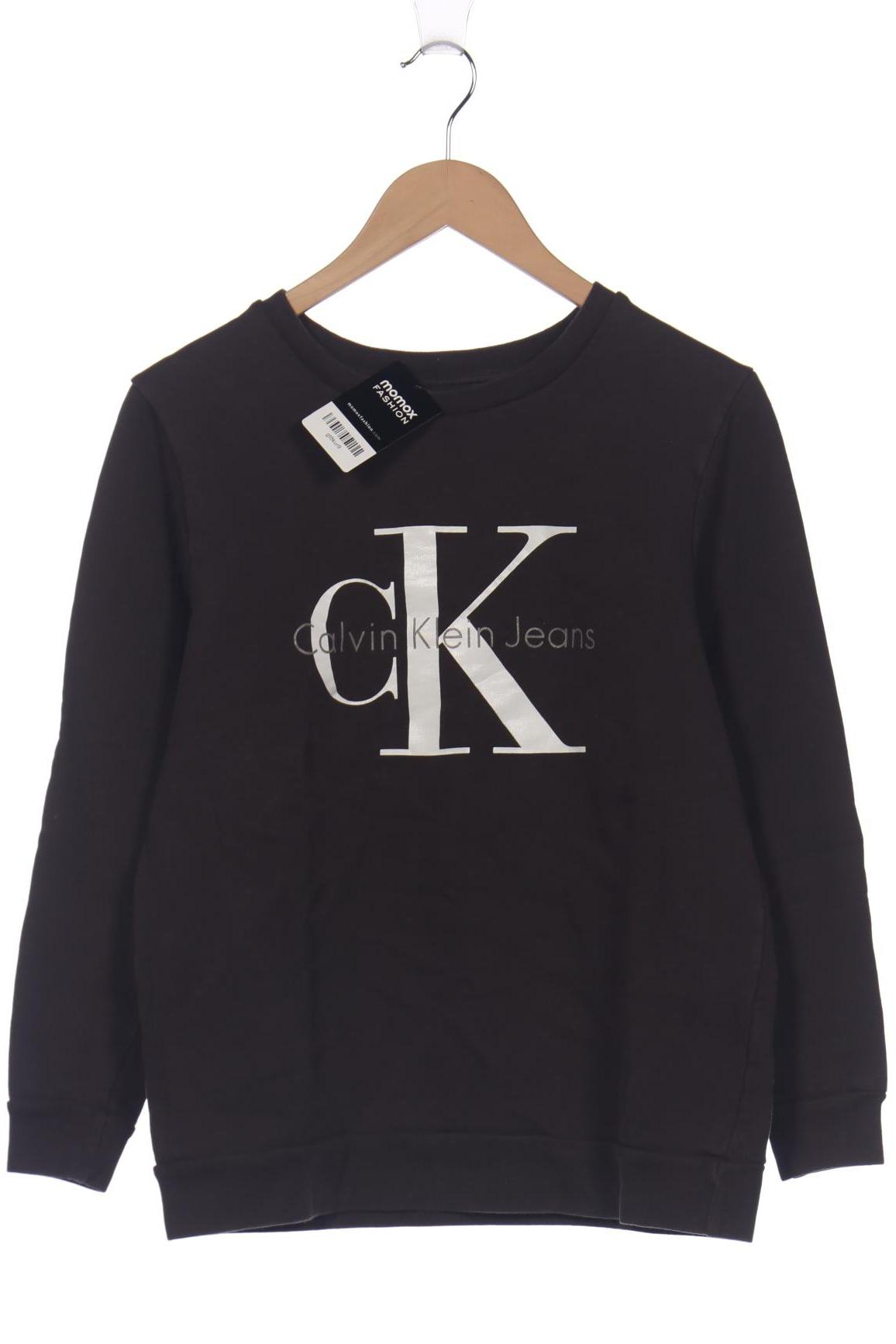 

Calvin Klein Jeans Damen Sweatshirt, schwarz, Gr. 36