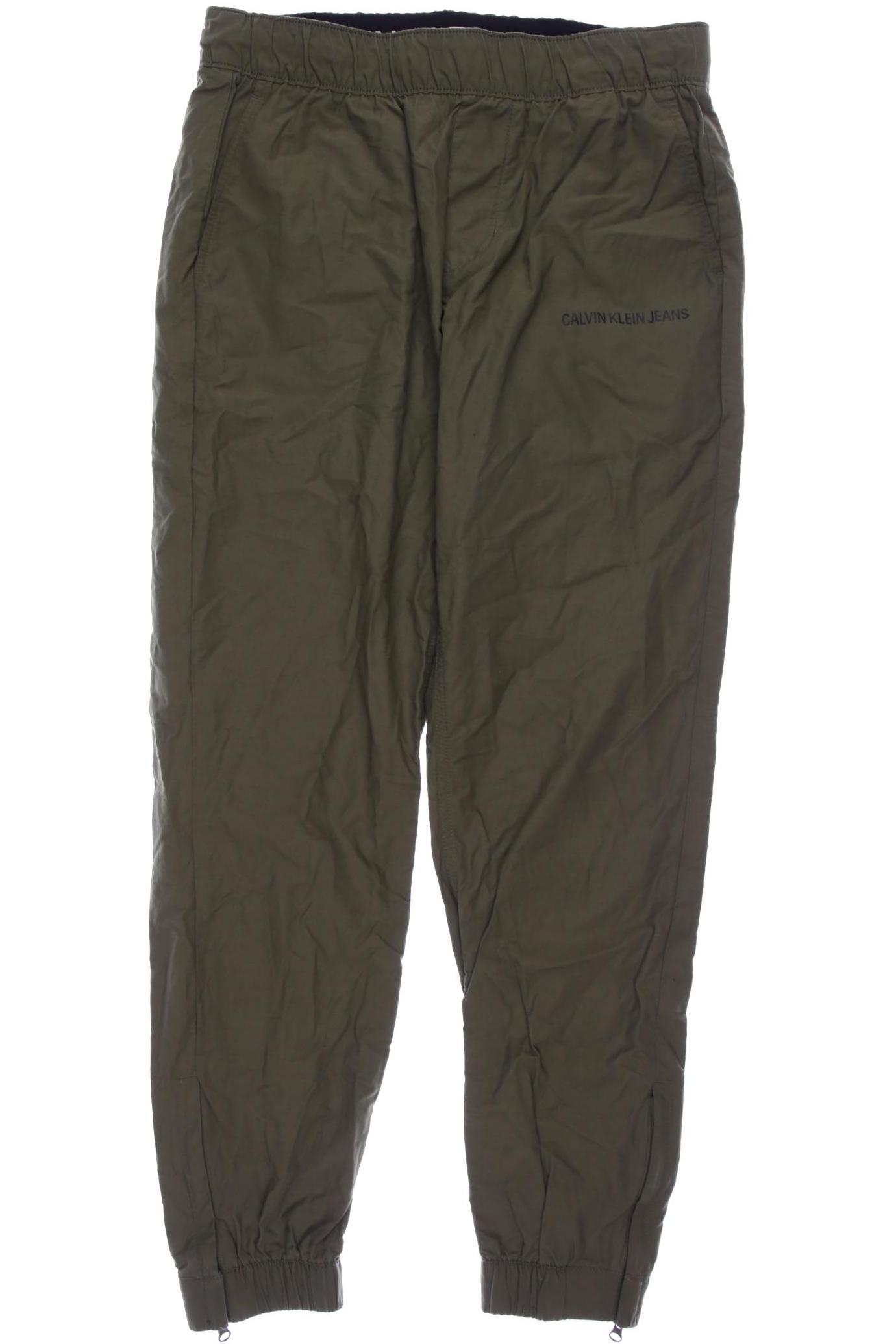 

Calvin Klein Jeans Herren Stoffhose, grün, Gr. 0