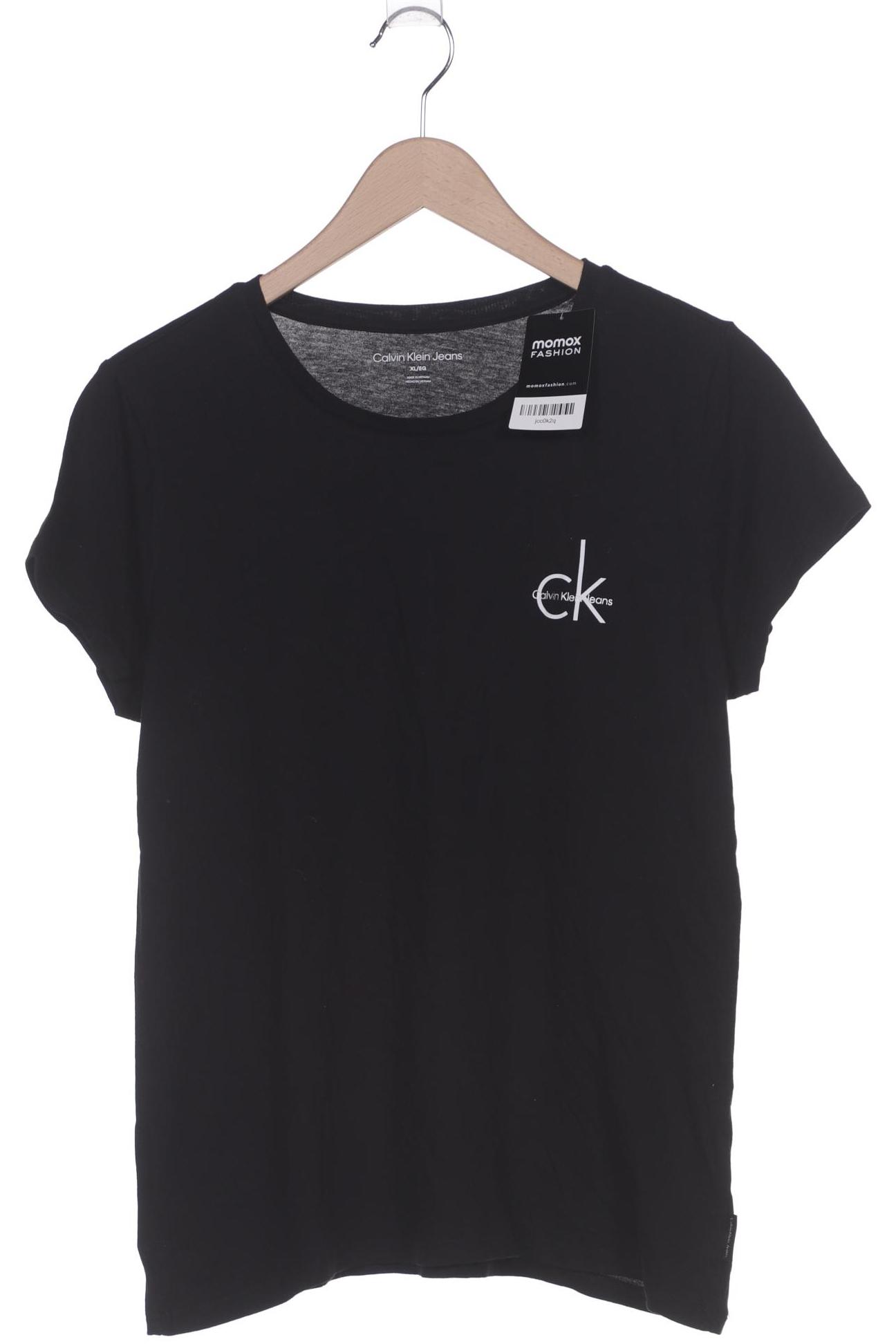 

Calvin Klein Jeans Damen T-Shirt, schwarz, Gr. 44