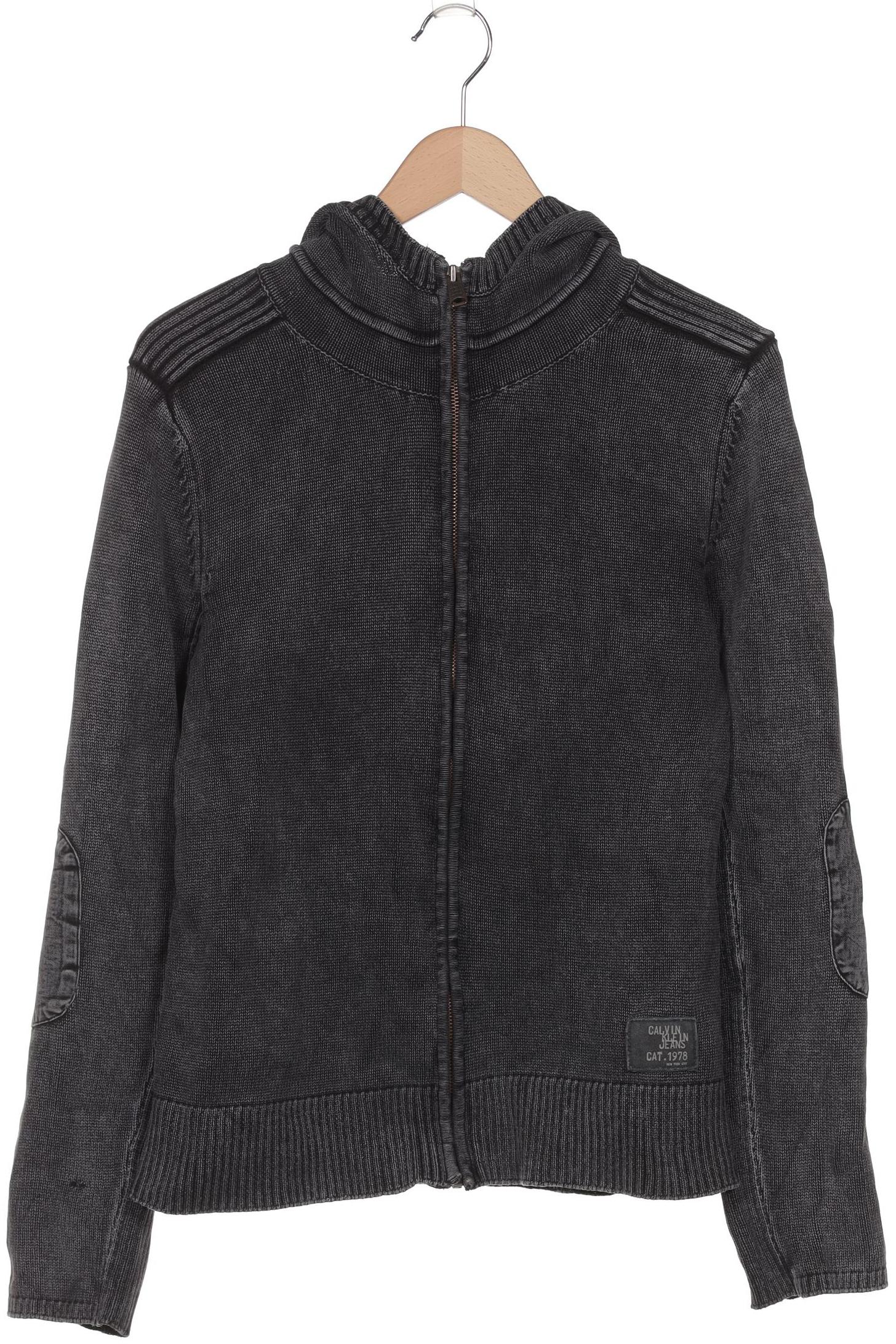 

Calvin Klein Jeans Herren Kapuzenpullover, grau, Gr. 52
