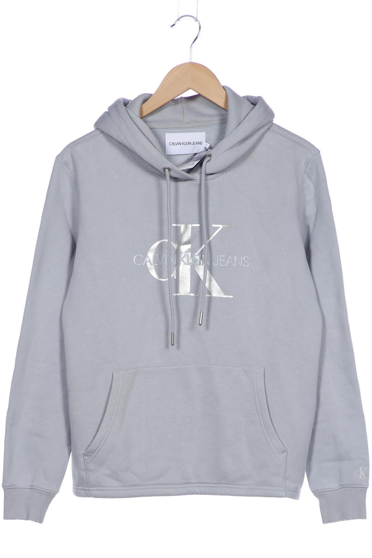

Calvin Klein Jeans Damen Kapuzenpullover, hellblau, Gr. 42