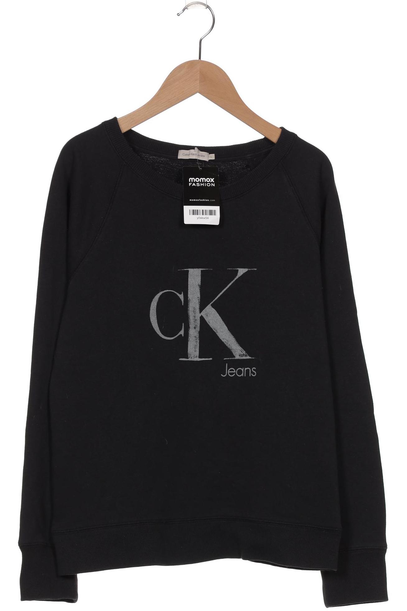 

Calvin Klein Jeans Damen Sweatshirt, schwarz, Gr. 42