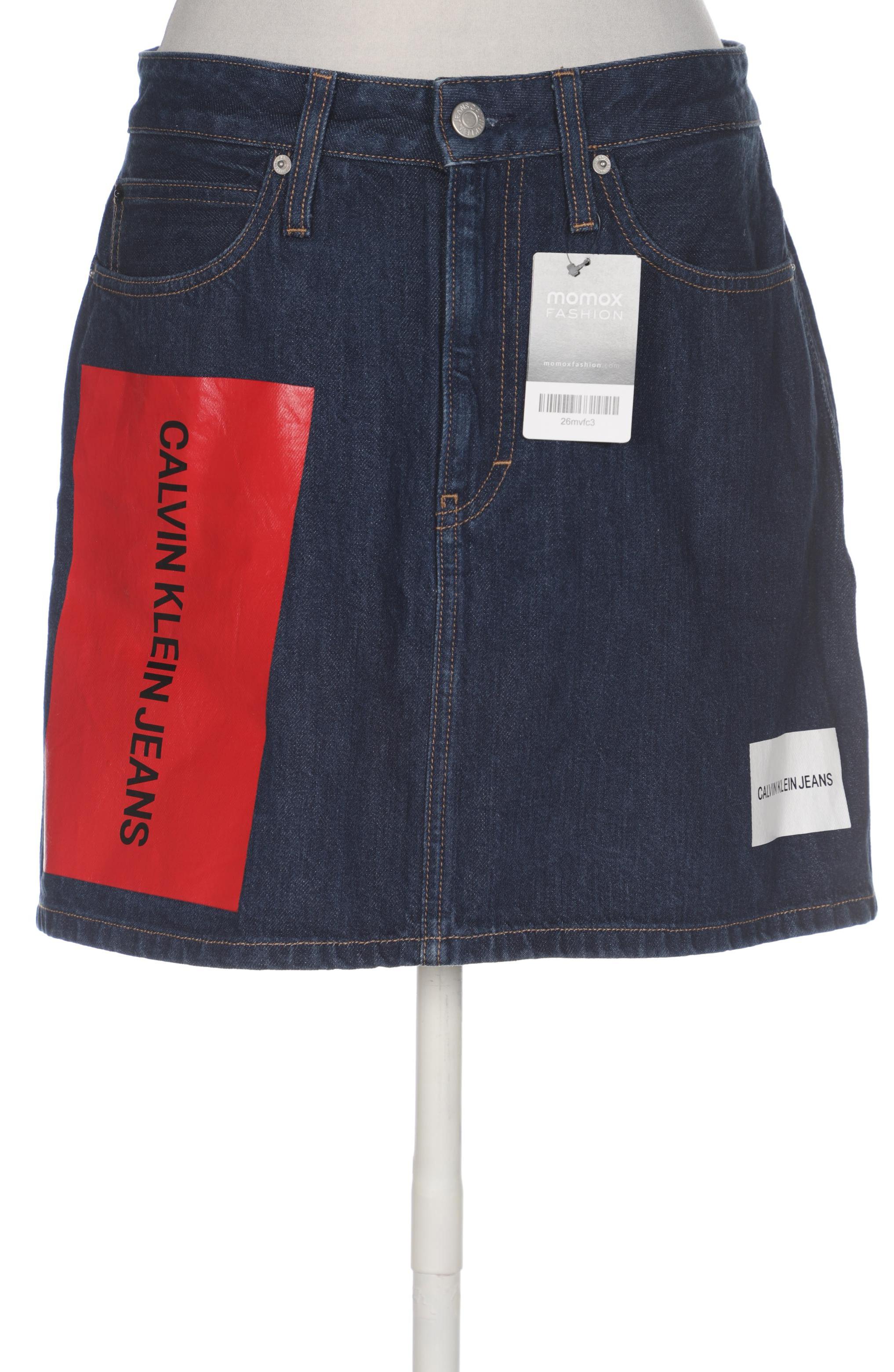 

Calvin Klein Jeans Damen Rock, marineblau, Gr. 30