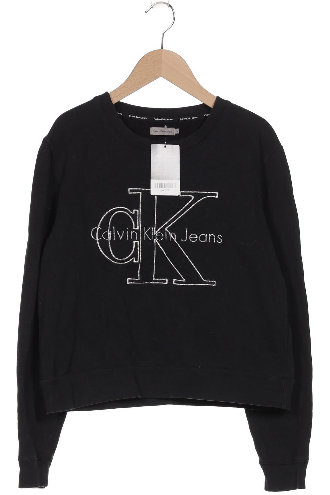 

Calvin Klein Jeans Damen Sweatshirt, schwarz, Gr. 36