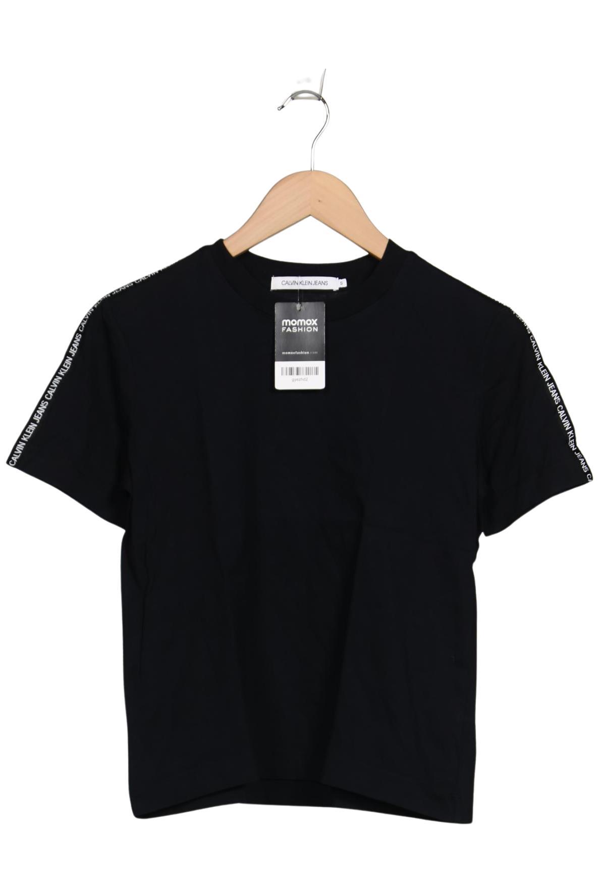 

Calvin Klein Jeans Damen T-Shirt, schwarz, Gr. 36