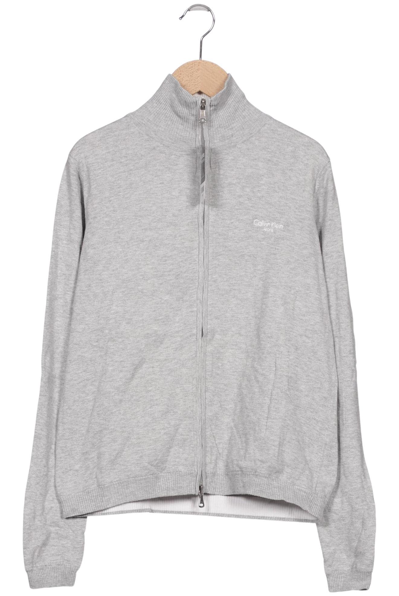 

Calvin Klein Jeans Damen Strickjacke, grau, Gr. 38