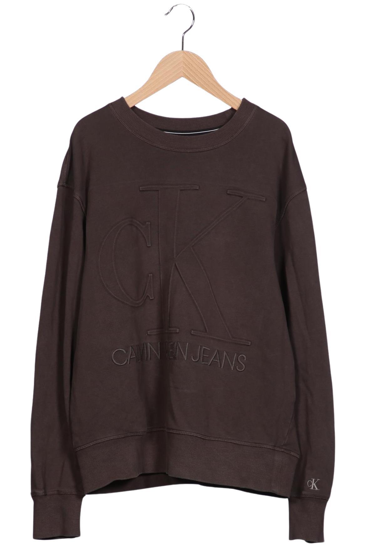 

Calvin Klein Jeans Damen Sweatshirt, braun, Gr. 38