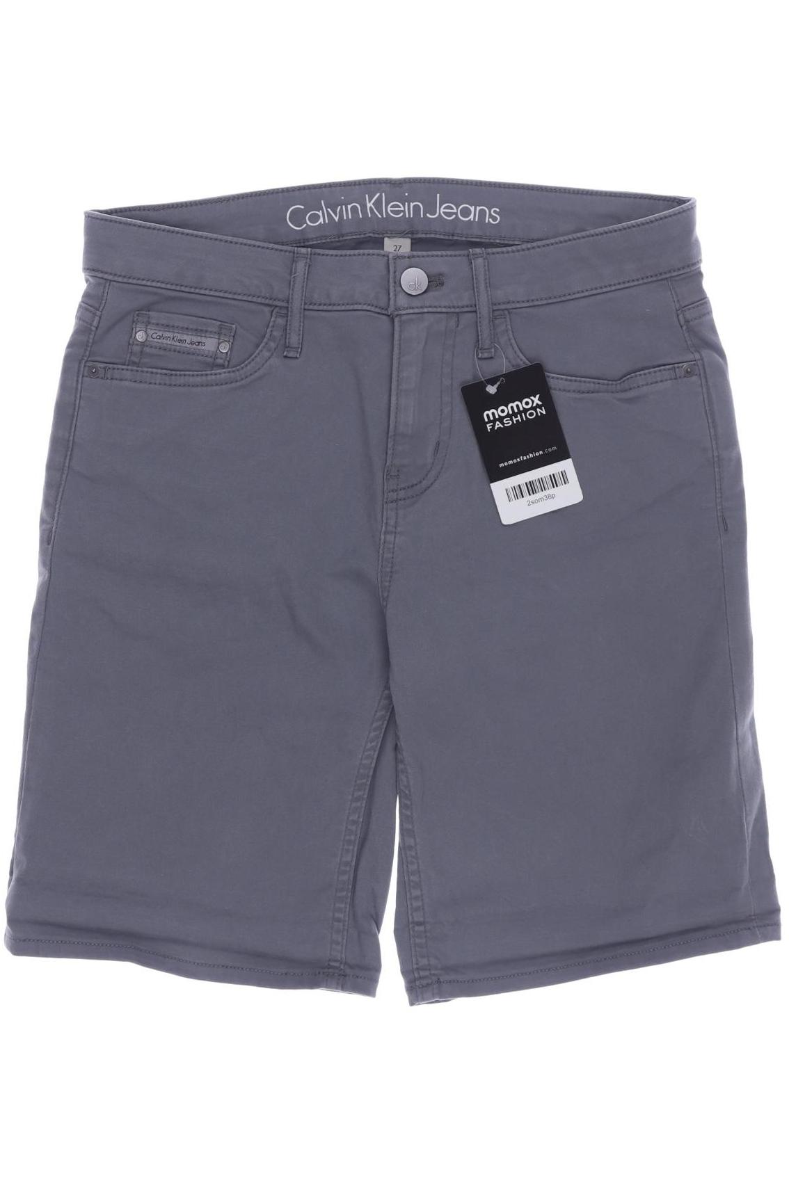 

Calvin Klein Jeans Damen Shorts, grau, Gr. 27
