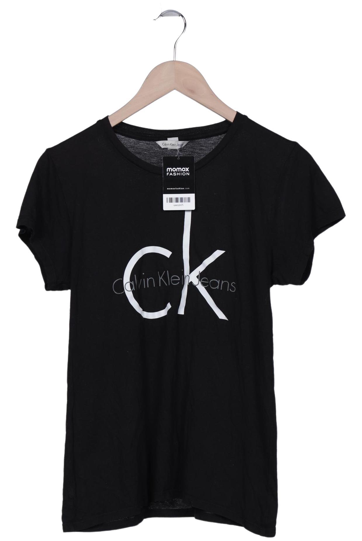 

Calvin Klein Jeans Damen T-Shirt, schwarz, Gr. 38