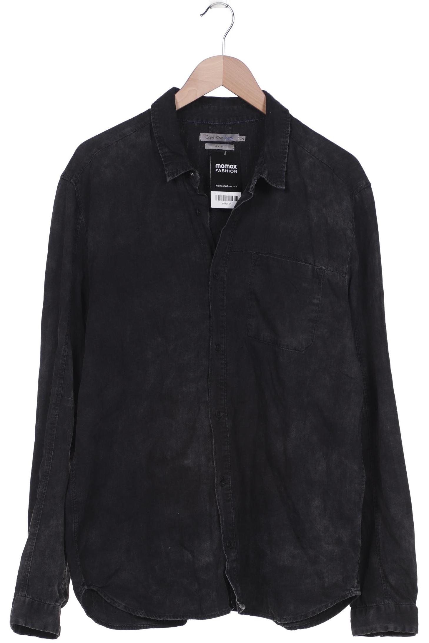

Calvin Klein Jeans Herren Hemd, schwarz, Gr. 56