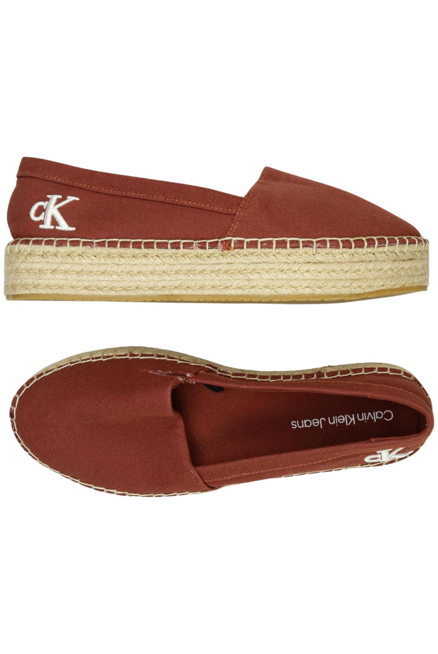 

Calvin Klein Jeans Damen Ballerinas, braun, Gr. 39