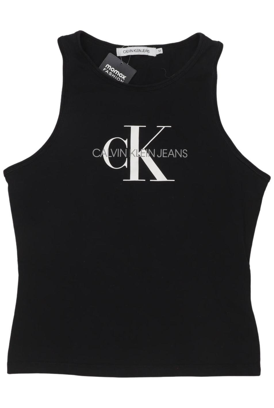 

Calvin Klein Jeans Damen Top, schwarz, Gr. 38