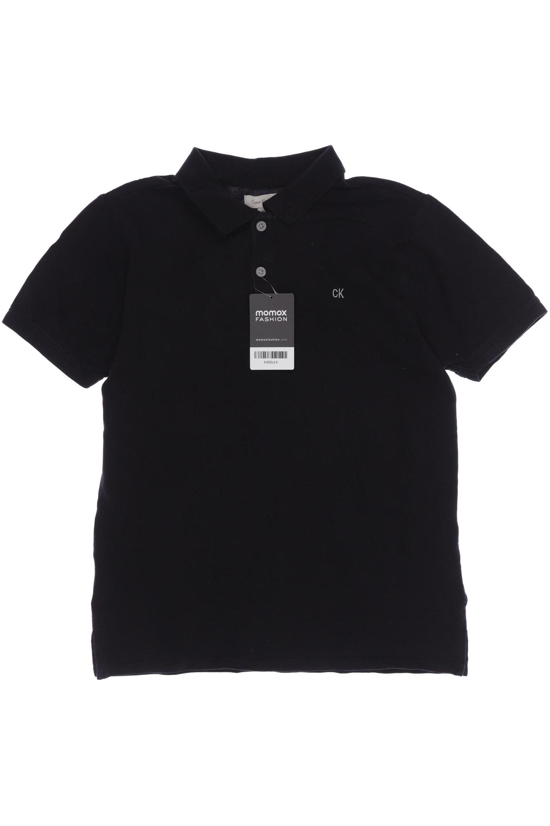 

Calvin Klein Jeans Herren Poloshirt, schwarz, Gr. 140