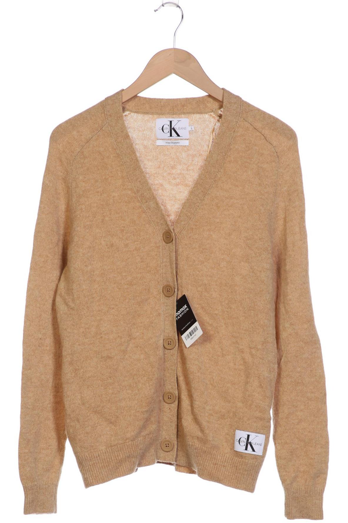 

Calvin Klein Jeans Damen Strickjacke, beige, Gr. 42