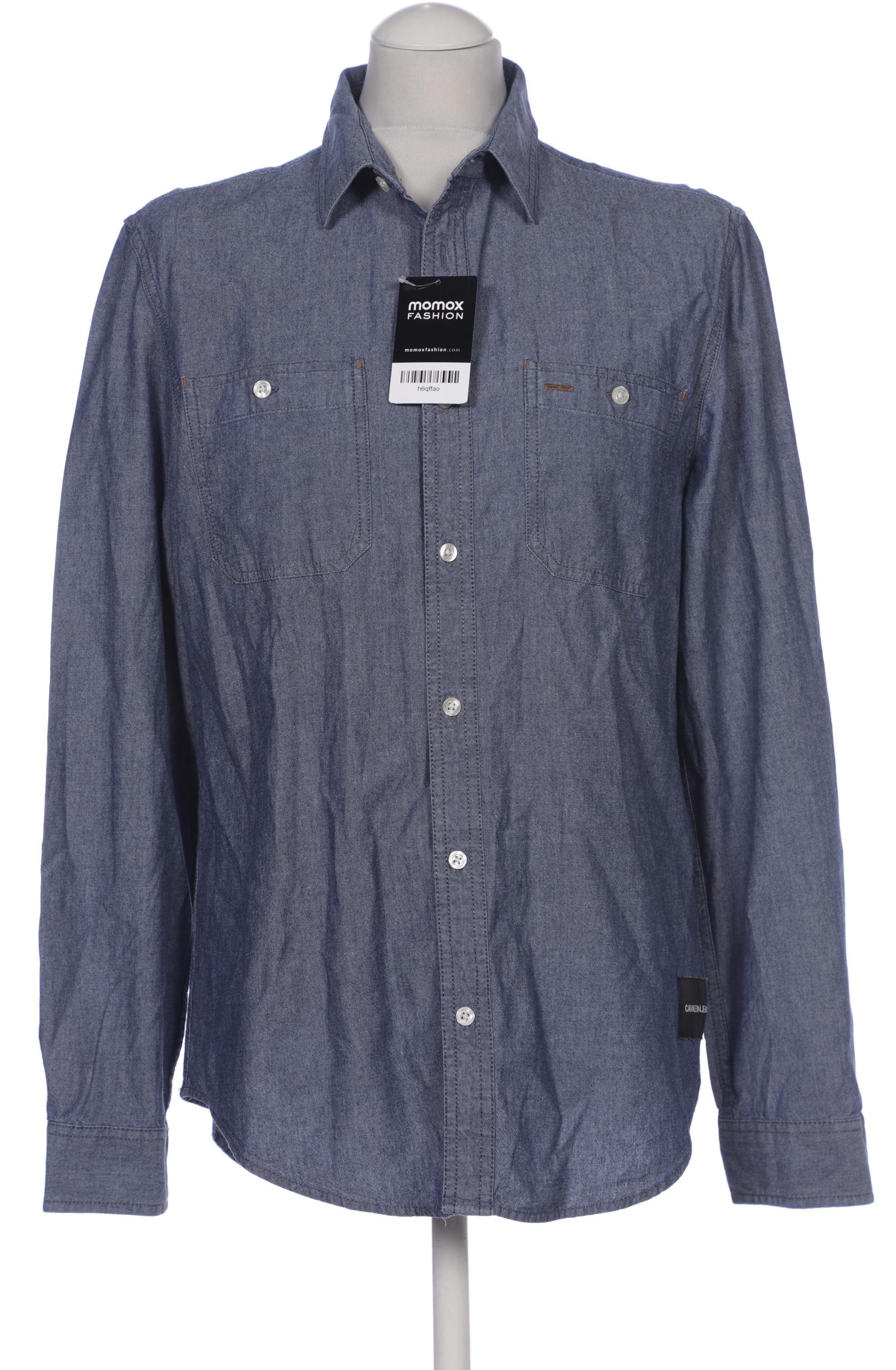 

Calvin Klein Jeans Herren Hemd, blau, Gr. 48