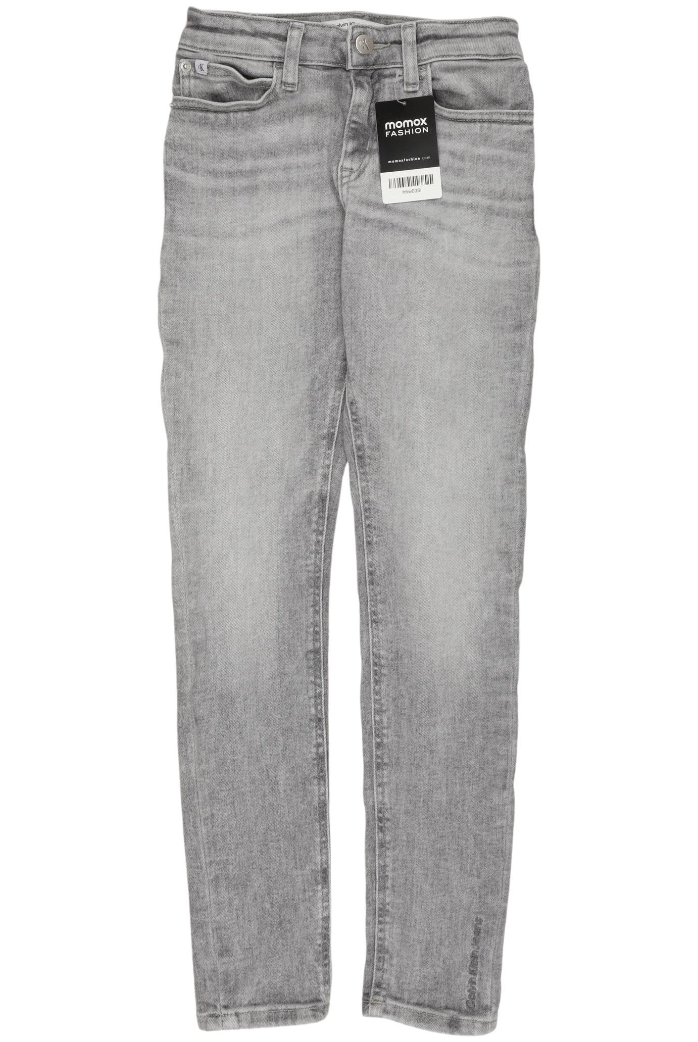 

Calvin Klein Jeans Mädchen Jeans, grau, Gr. 140