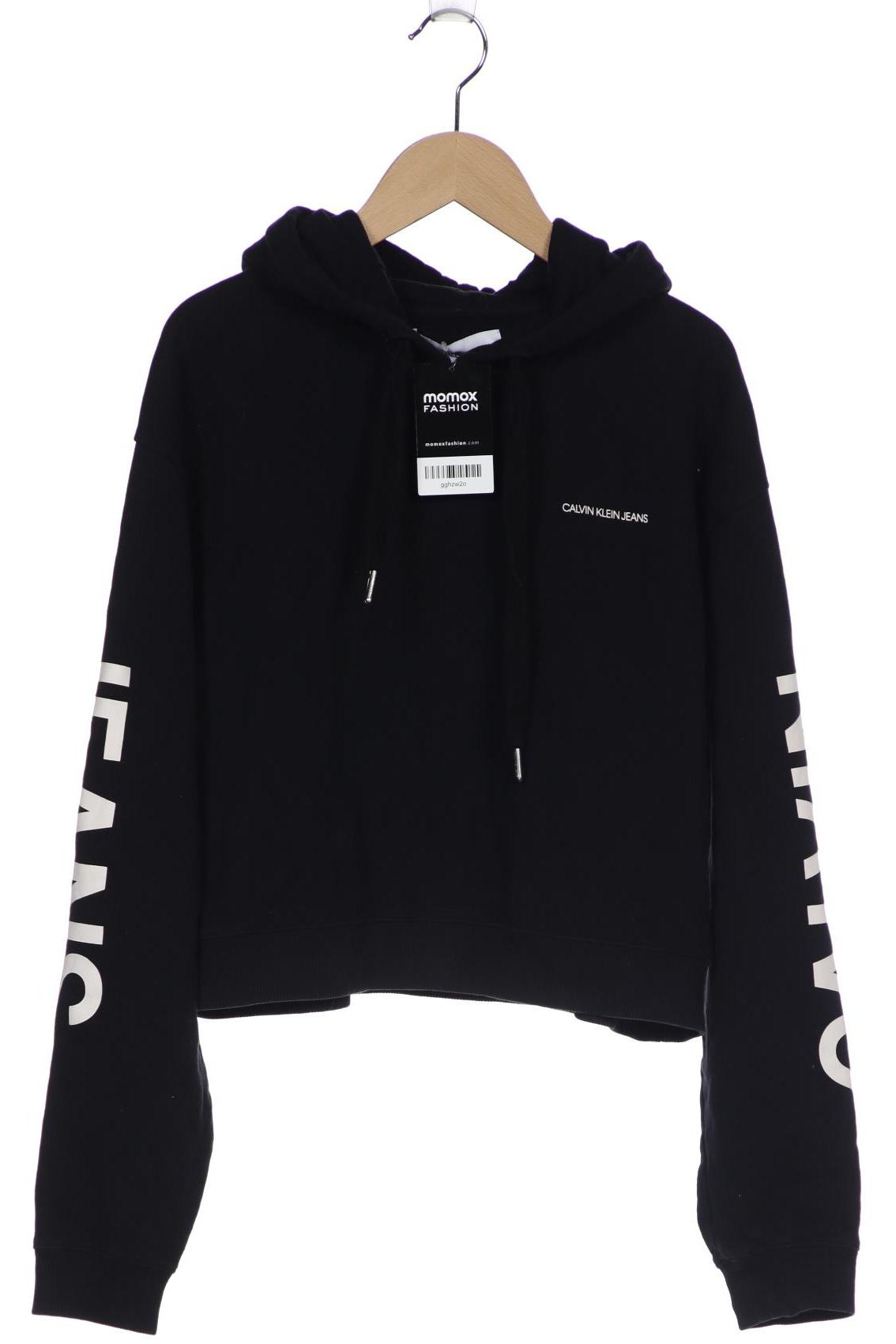 

Calvin Klein Jeans Damen Kapuzenpullover, schwarz