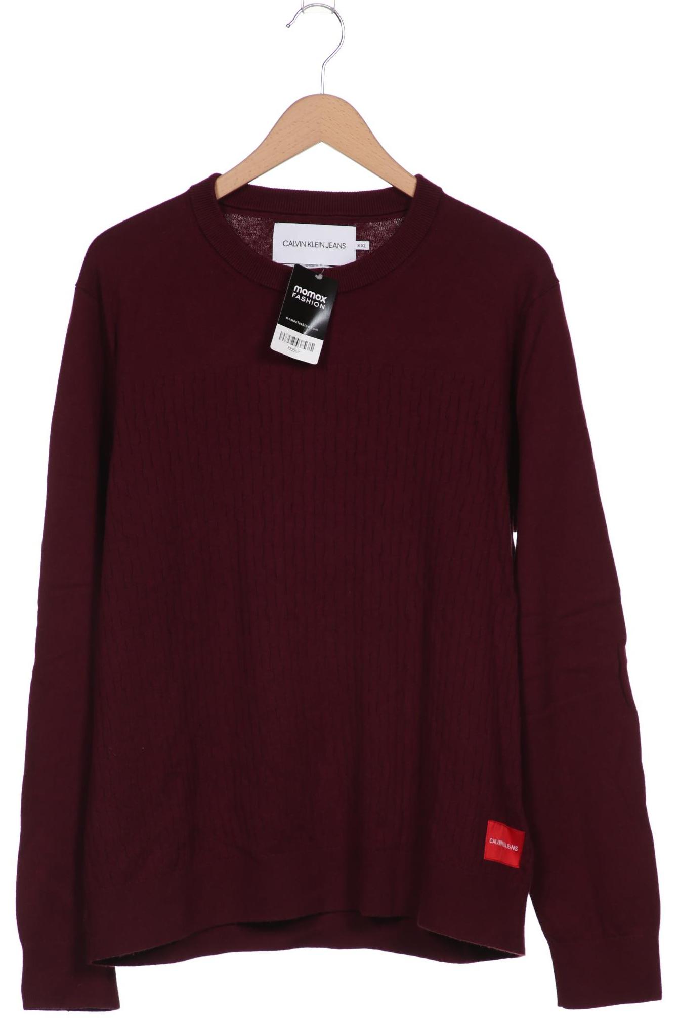 

Calvin Klein Jeans Herren Pullover, bordeaux