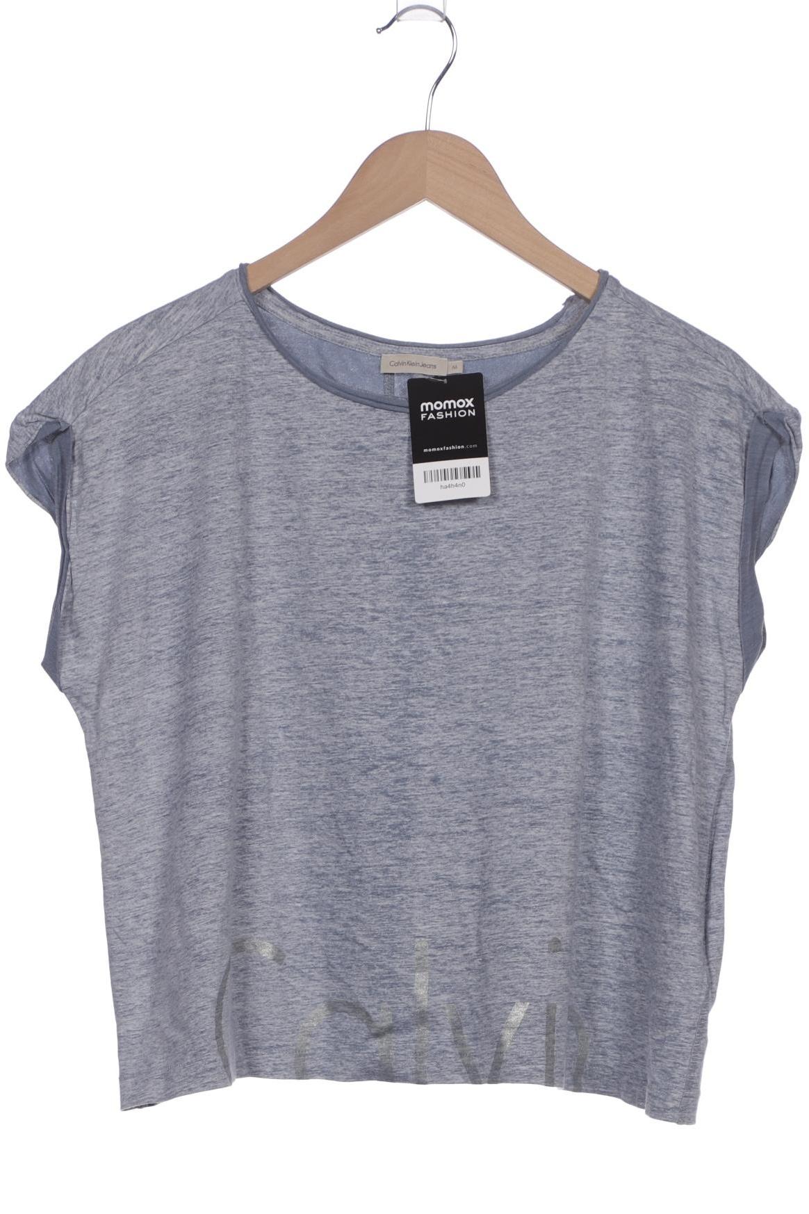 

Calvin Klein Jeans Damen T-Shirt, blau, Gr. 38