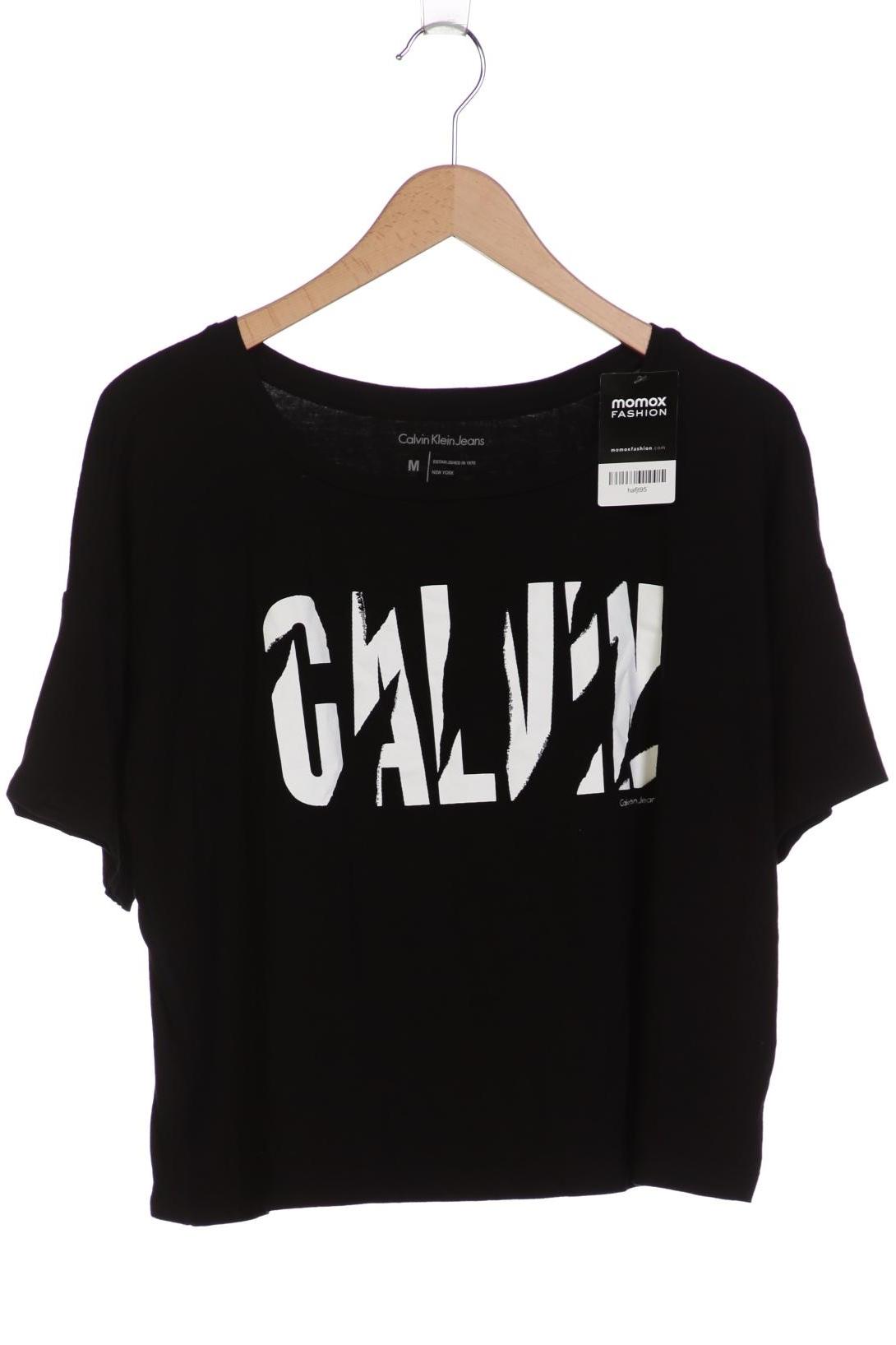 

Calvin Klein Jeans Damen T-Shirt, schwarz, Gr. 38