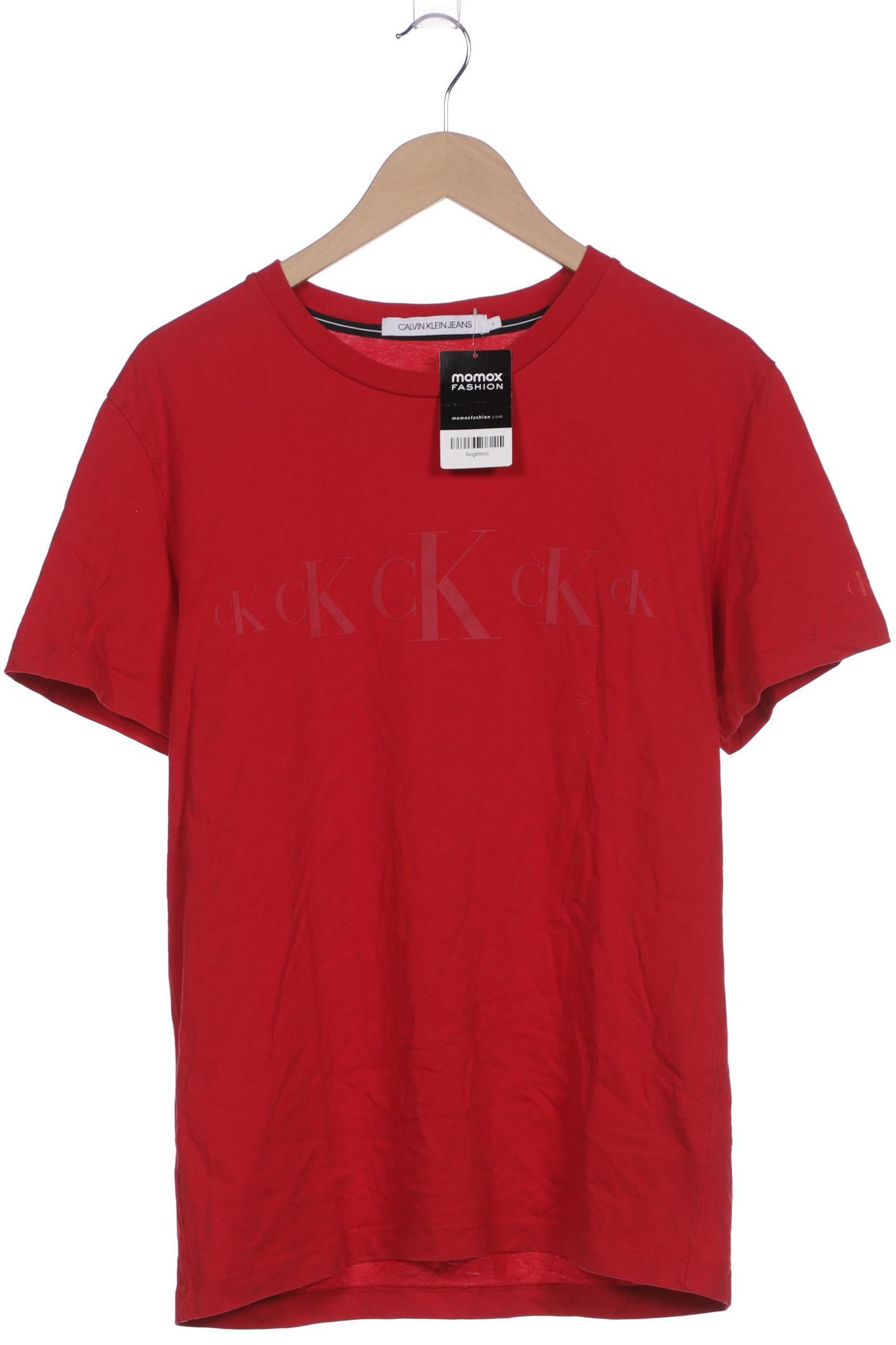 

Calvin Klein Jeans Herren T-Shirt, rot, Gr. 52