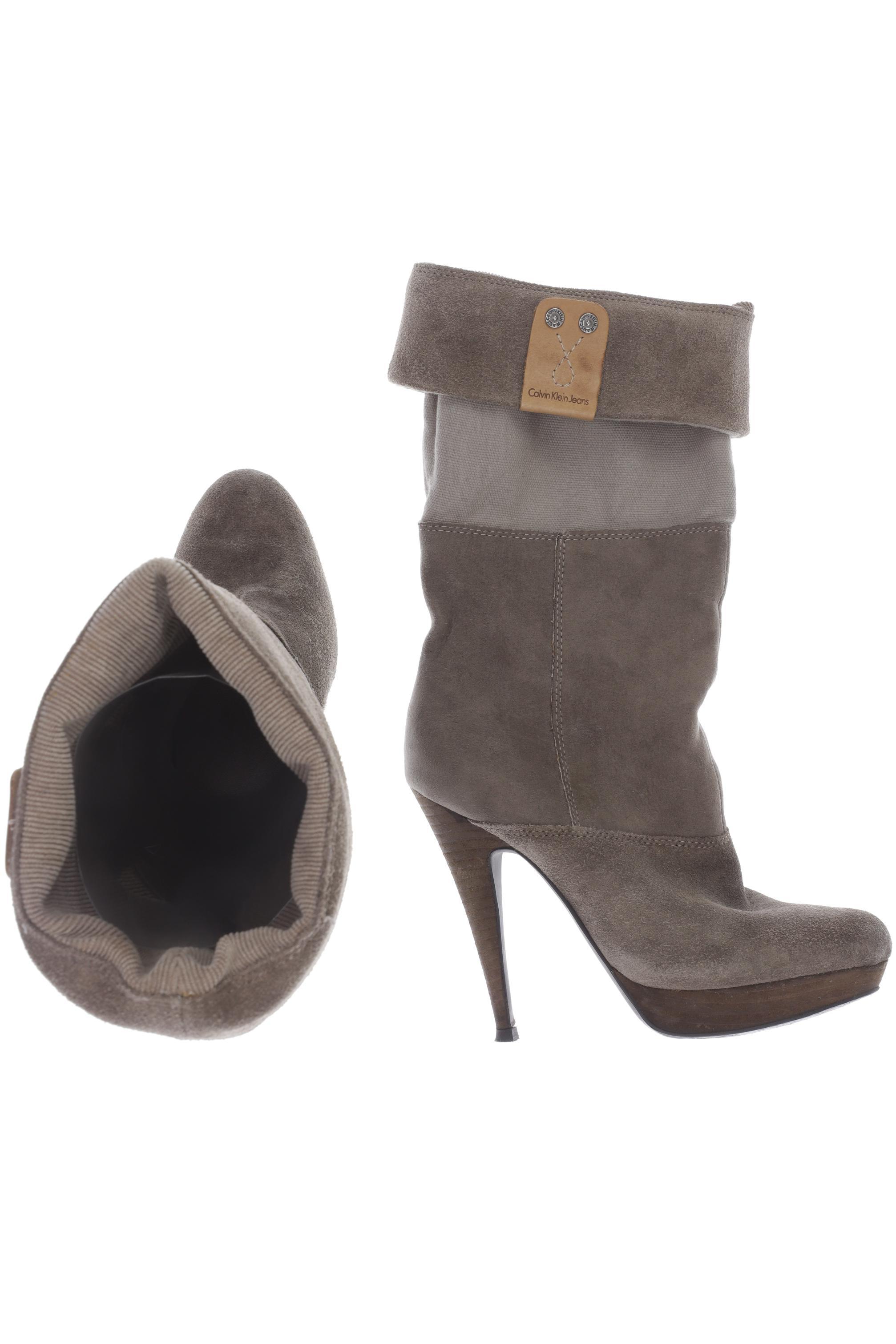 

Calvin Klein Jeans Damen Stiefel, braun, Gr. 37