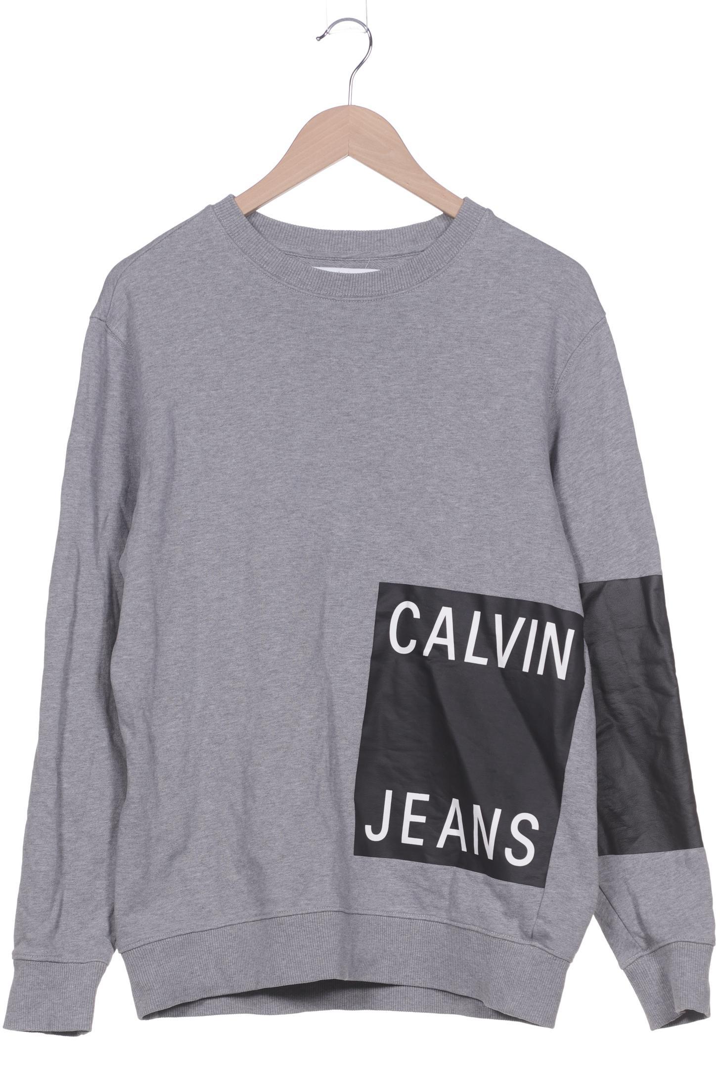 

Calvin Klein Jeans Herren Sweatshirt, grau, Gr. 48