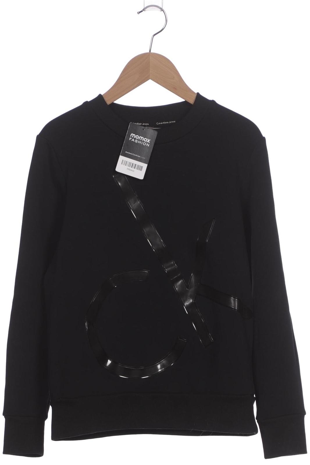 

Calvin Klein Jeans Damen Sweatshirt, schwarz, Gr. 34