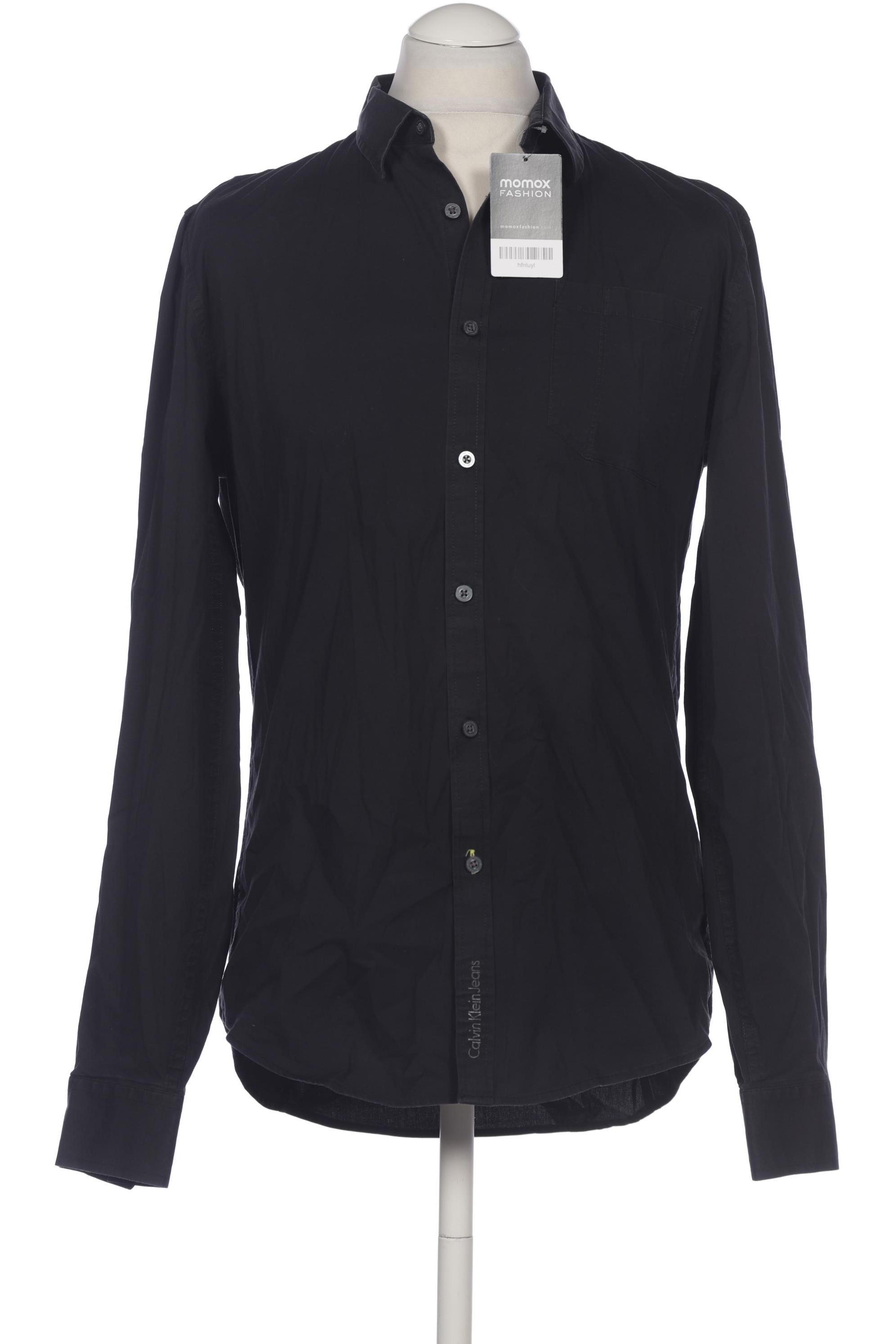 

Calvin Klein Jeans Herren Hemd, schwarz