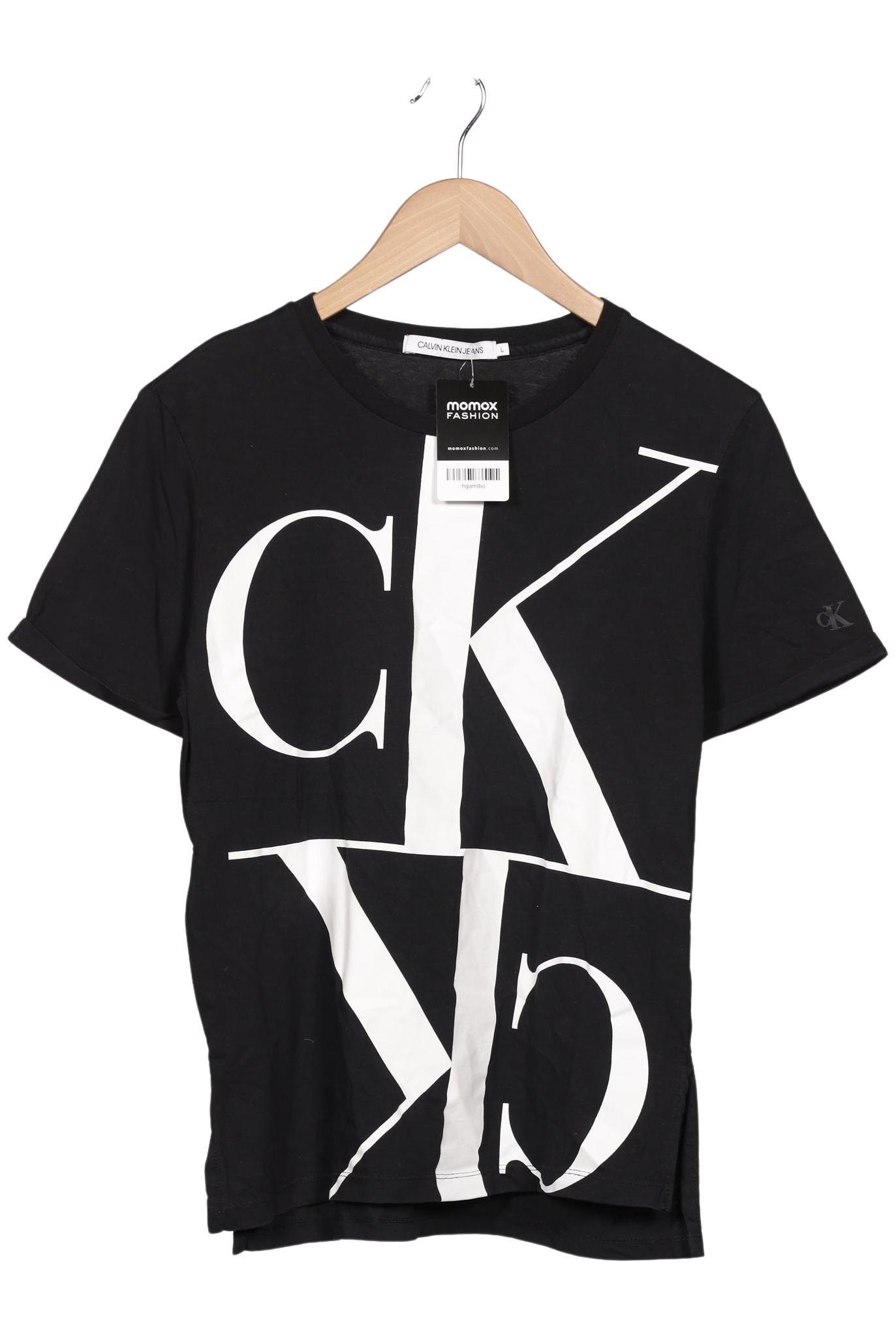 

Calvin Klein Jeans Damen T-Shirt, schwarz, Gr. 42