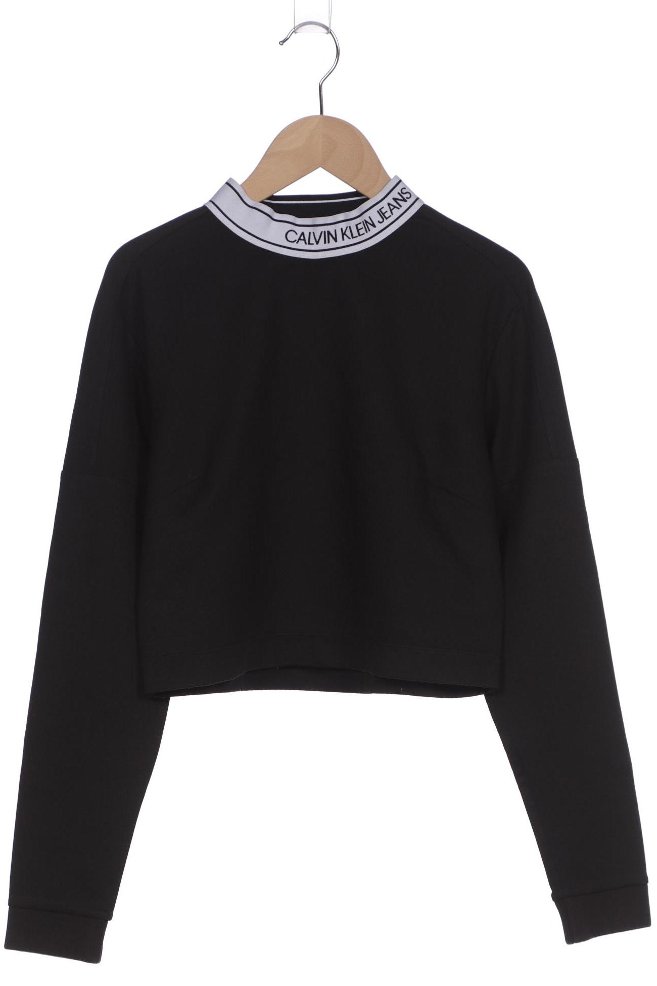 

Calvin Klein Jeans Damen Sweatshirt, schwarz, Gr. 36