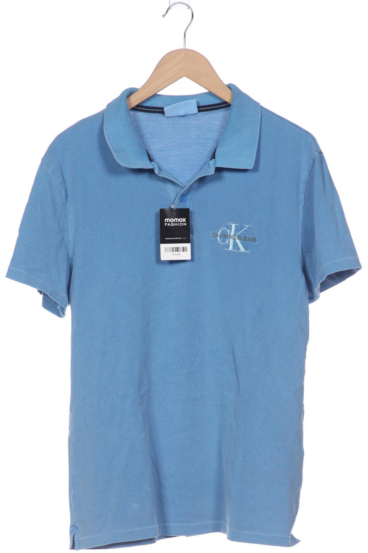 

Calvin Klein Jeans Herren Poloshirt, blau, Gr. 52