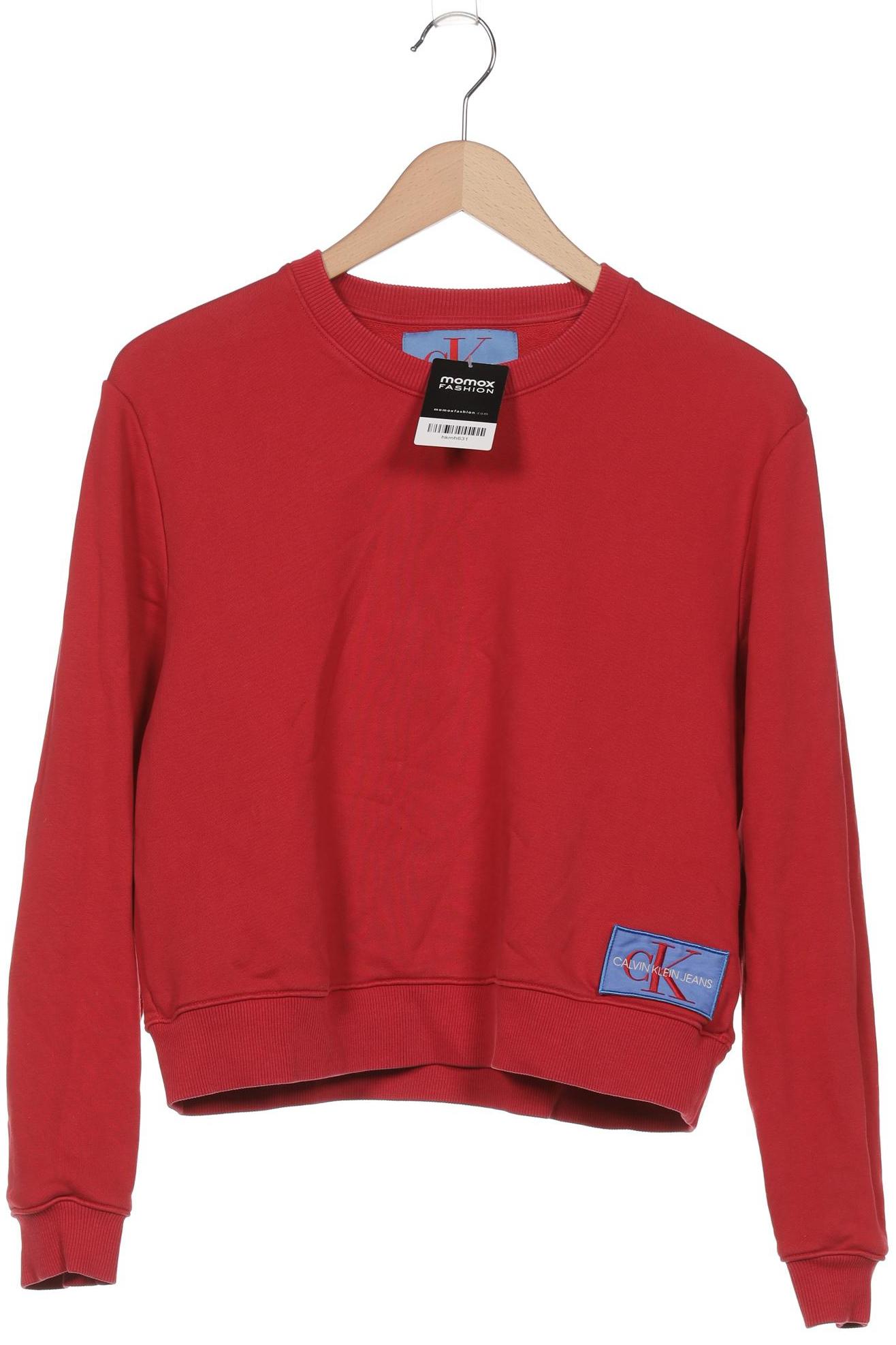 

Calvin Klein Jeans Damen Sweatshirt, rot, Gr. 38