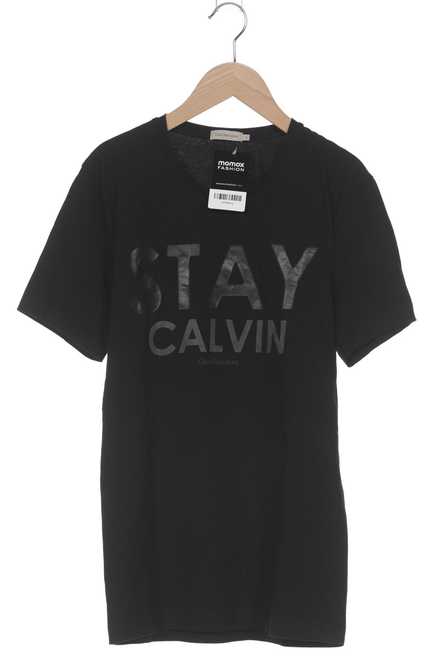 

Calvin Klein Jeans Damen T-Shirt, schwarz, Gr. 36