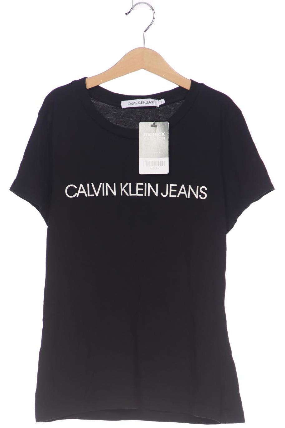 

Calvin Klein Jeans Damen T-Shirt, schwarz, Gr. 36