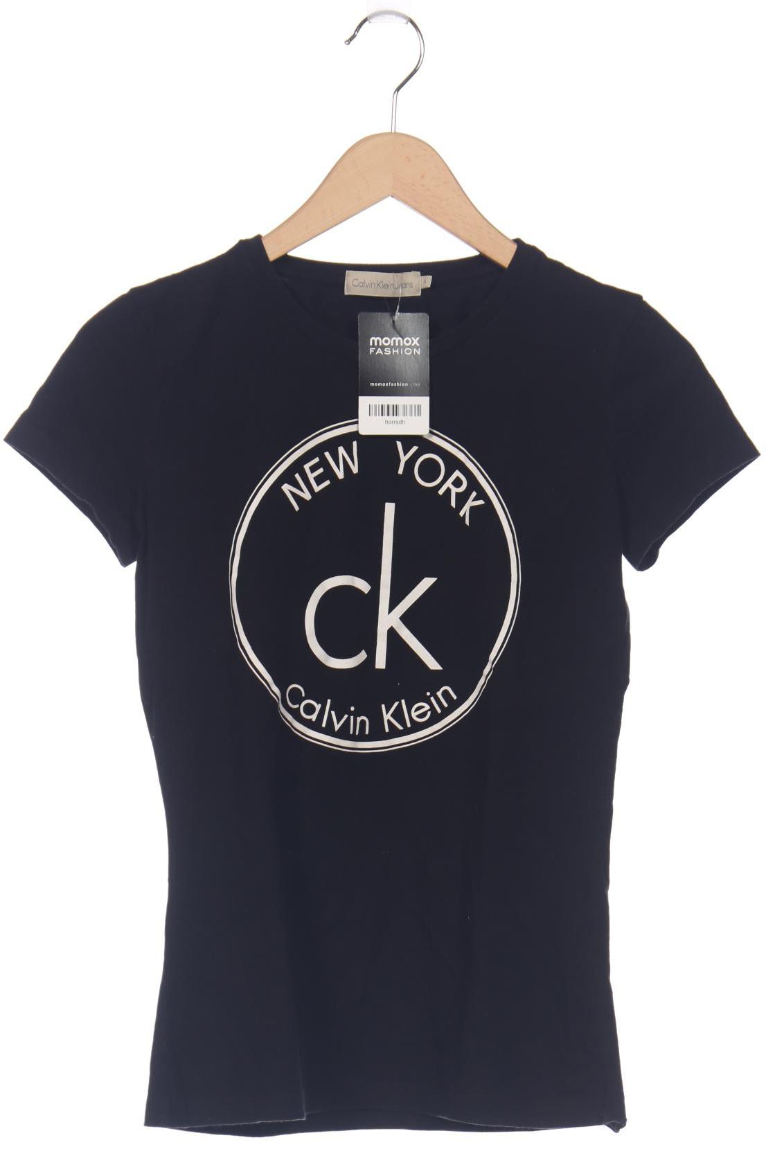

Calvin Klein Jeans Damen T-Shirt, schwarz, Gr. 38