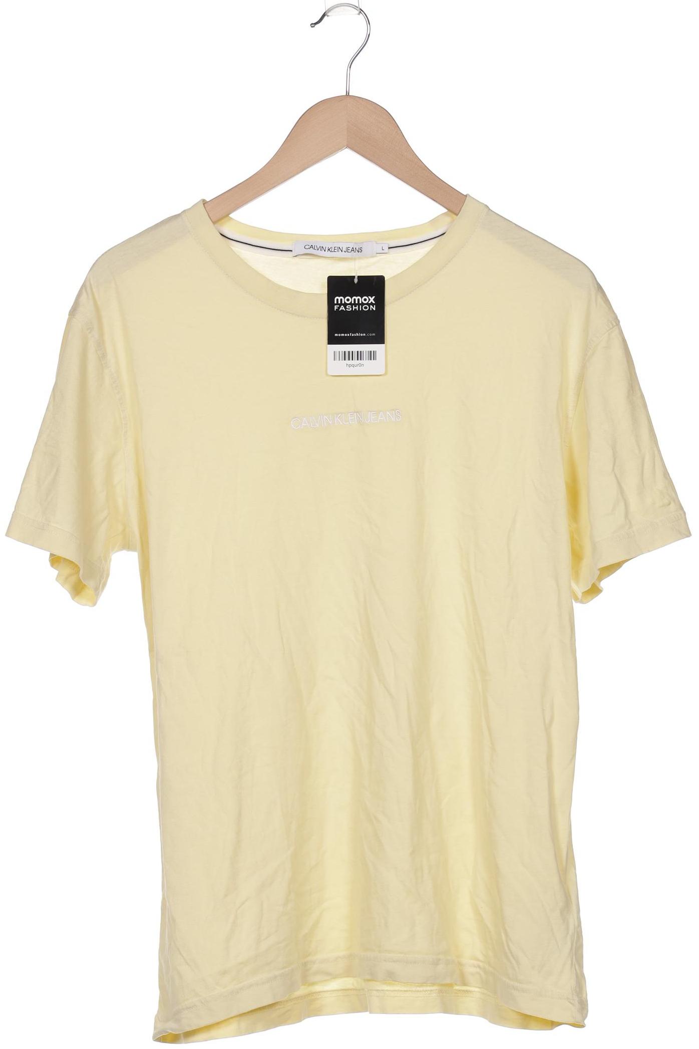 

Calvin Klein Jeans Herren T-Shirt, gelb, Gr. 52