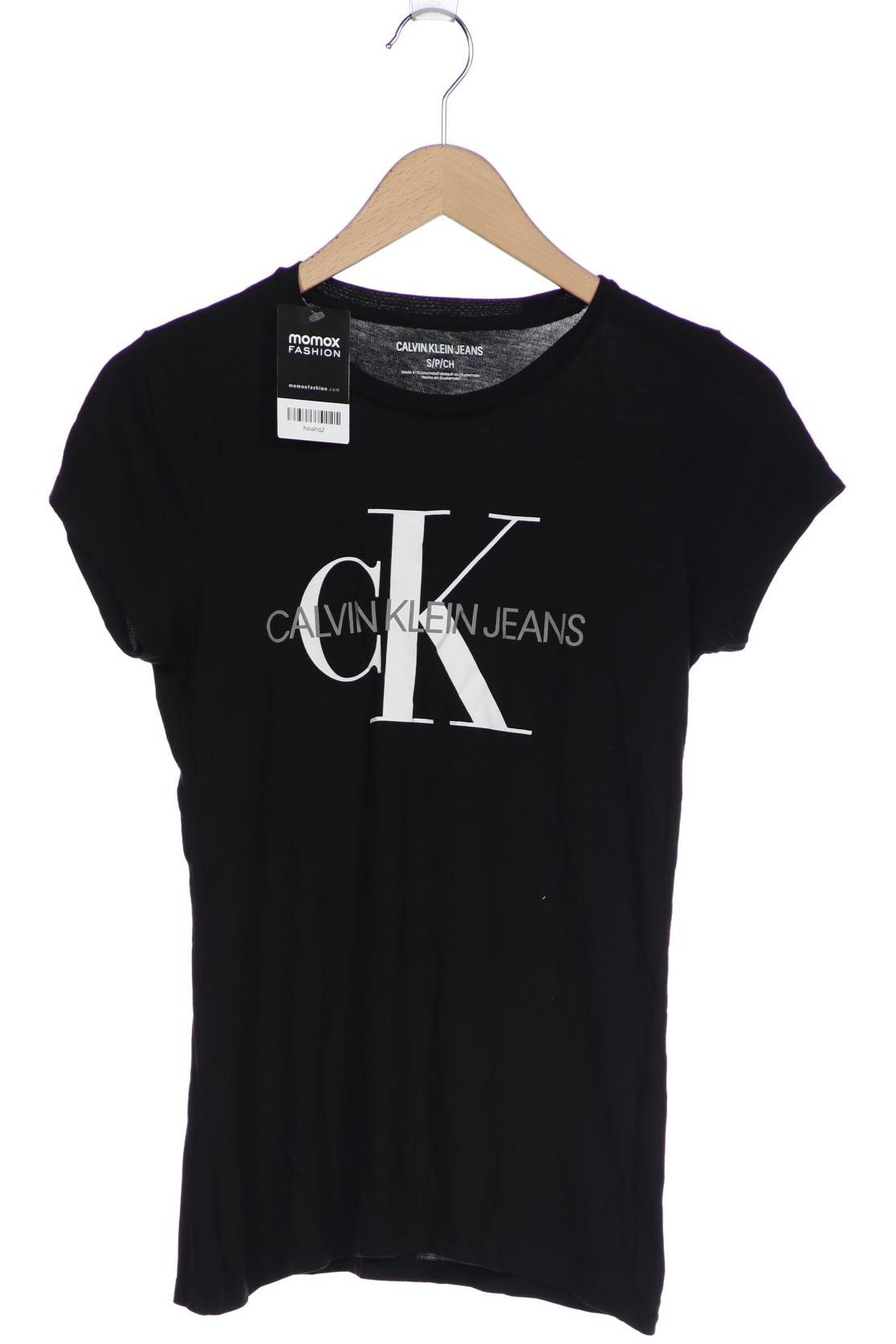 

Calvin Klein Jeans Damen T-Shirt, schwarz