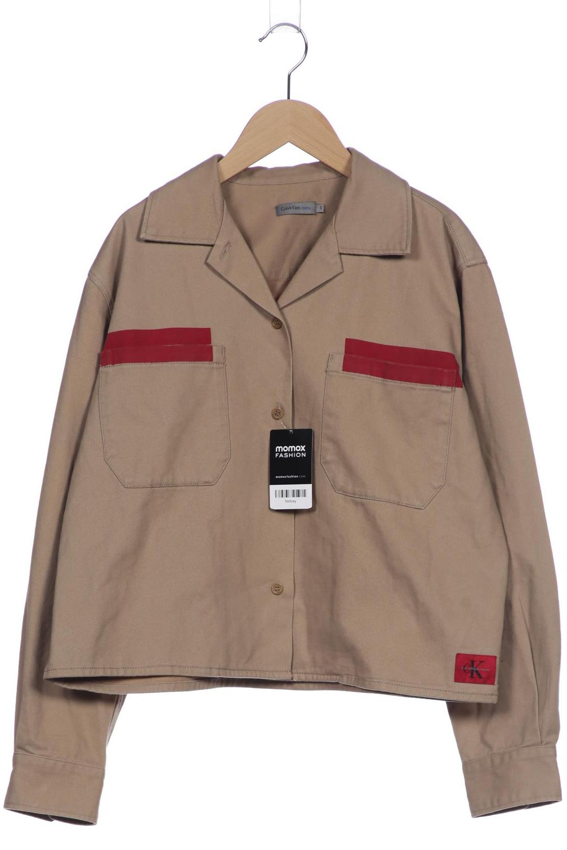 

Calvin Klein Jeans Damen Jacke, beige, Gr. 36