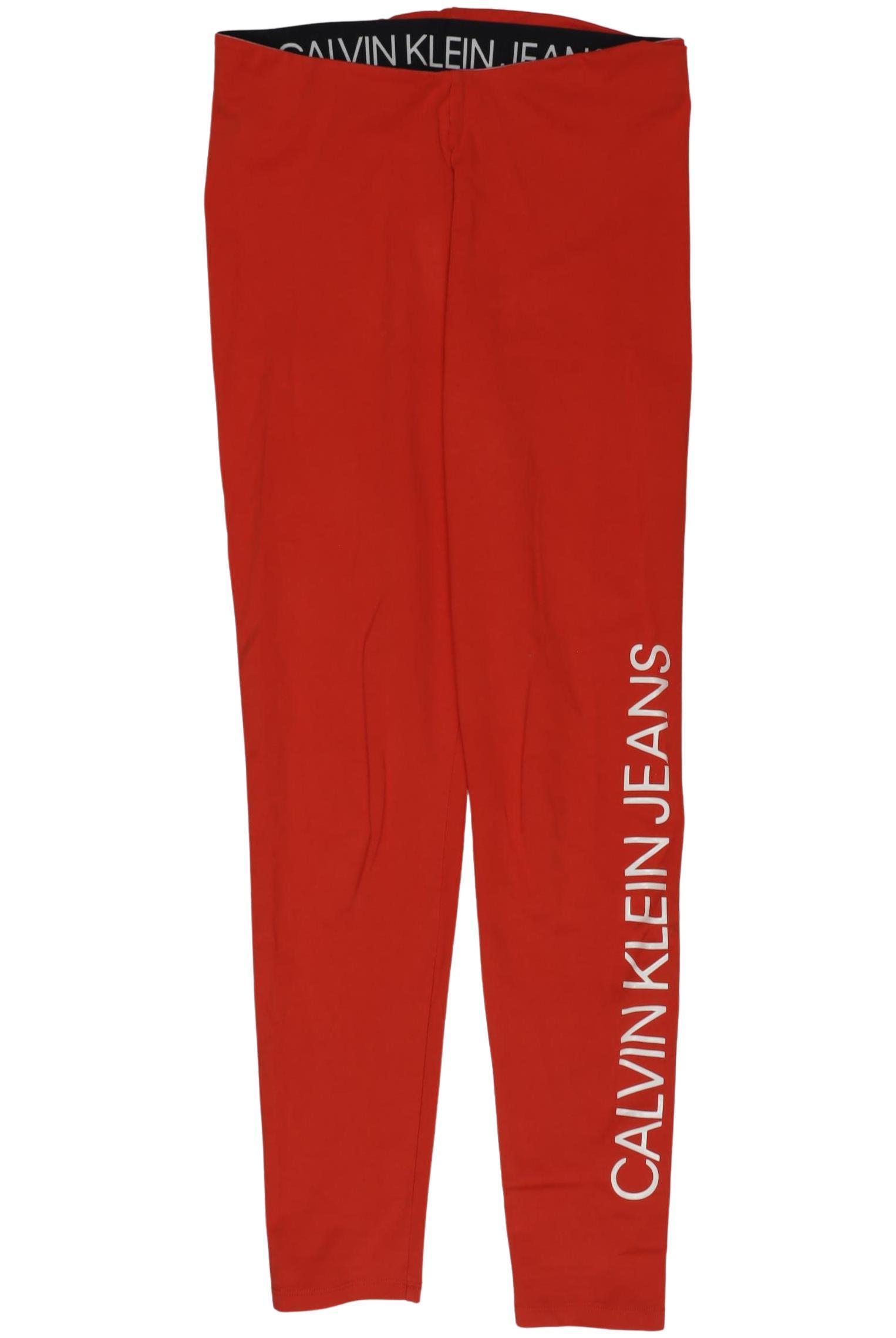 

Calvin Klein Jeans Damen Stoffhose, rot, Gr. 25