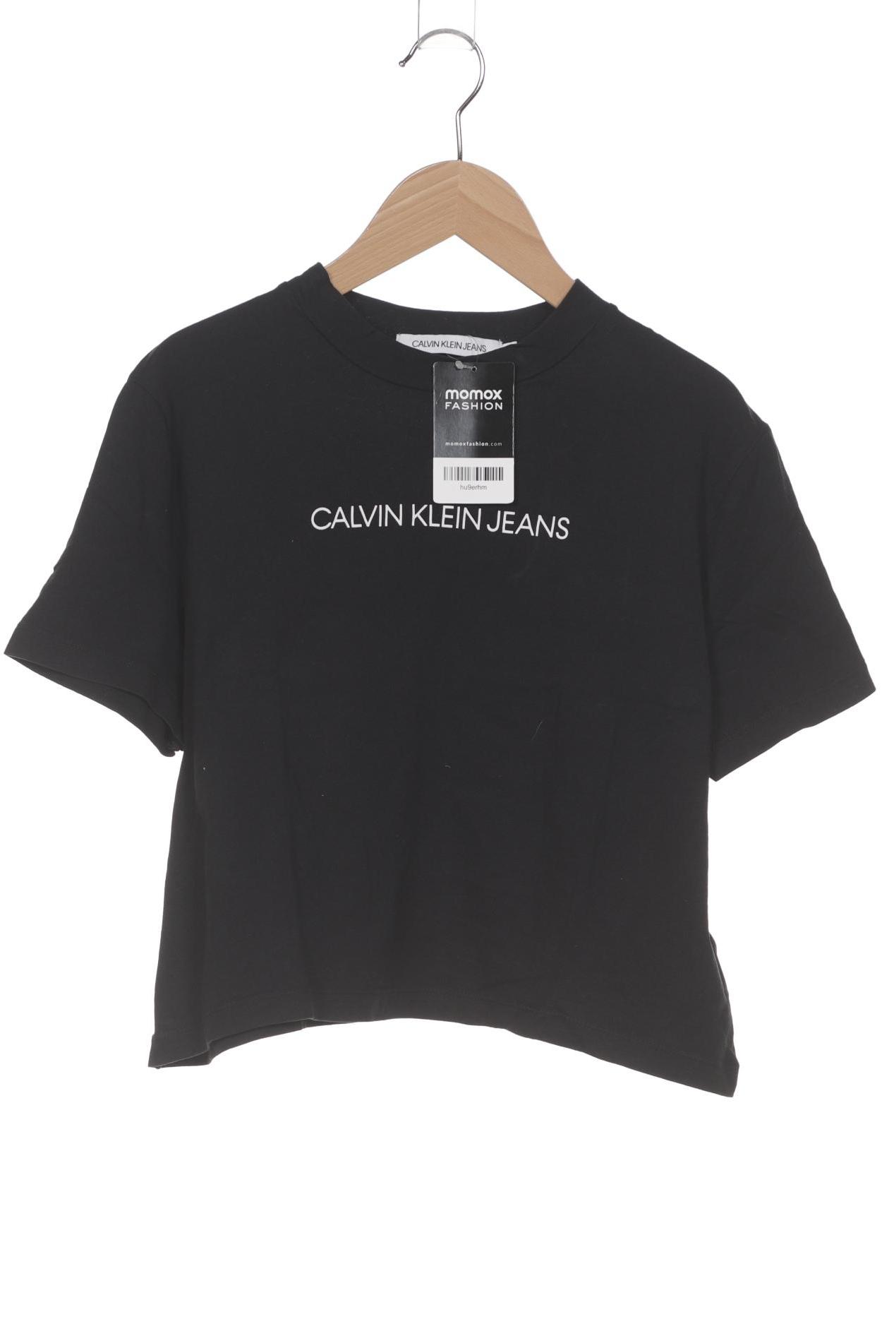 

Calvin Klein Jeans Damen T-Shirt, marineblau, Gr. 36